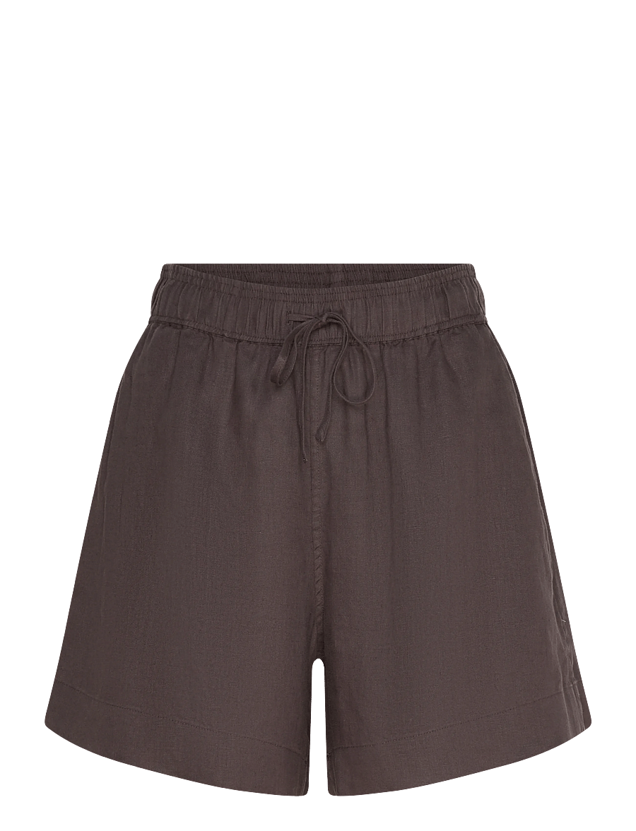 Twist & Tango - Melody Linen Shorts - linneshorts - coffee - 1