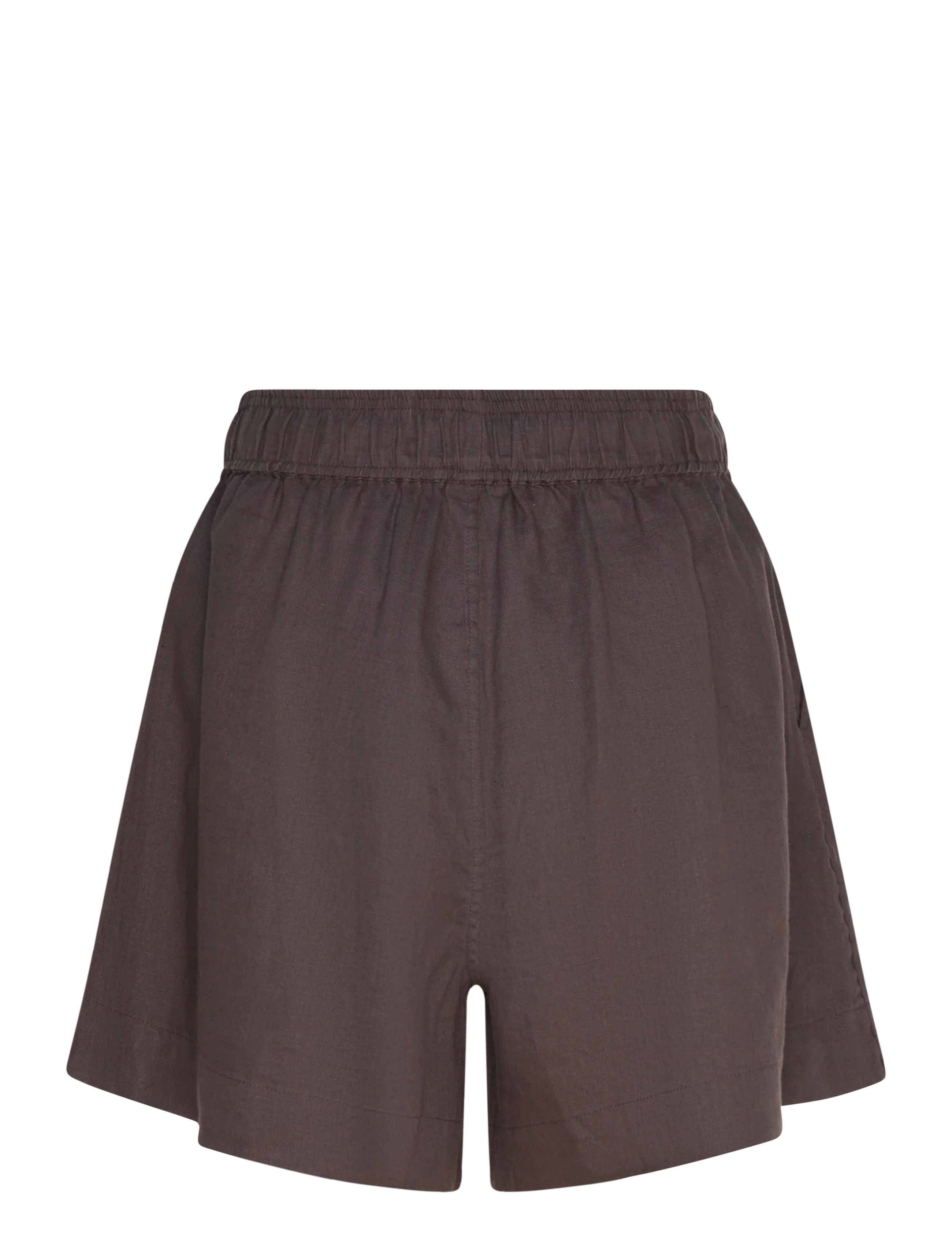 Twist & Tango - Melody Linen Shorts - linneshorts - coffee - 2