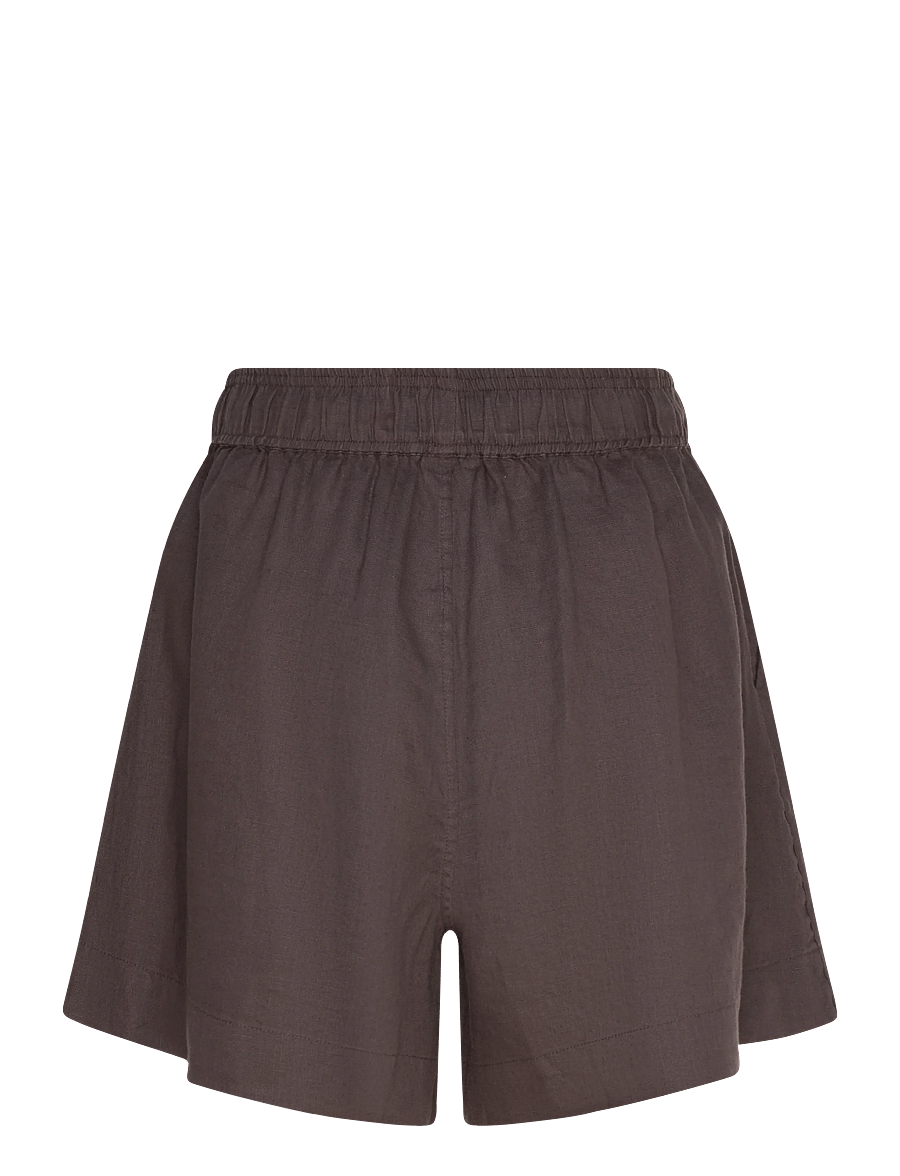 Twist & Tango - Melody Linen Shorts - linneshorts - coffee - 2