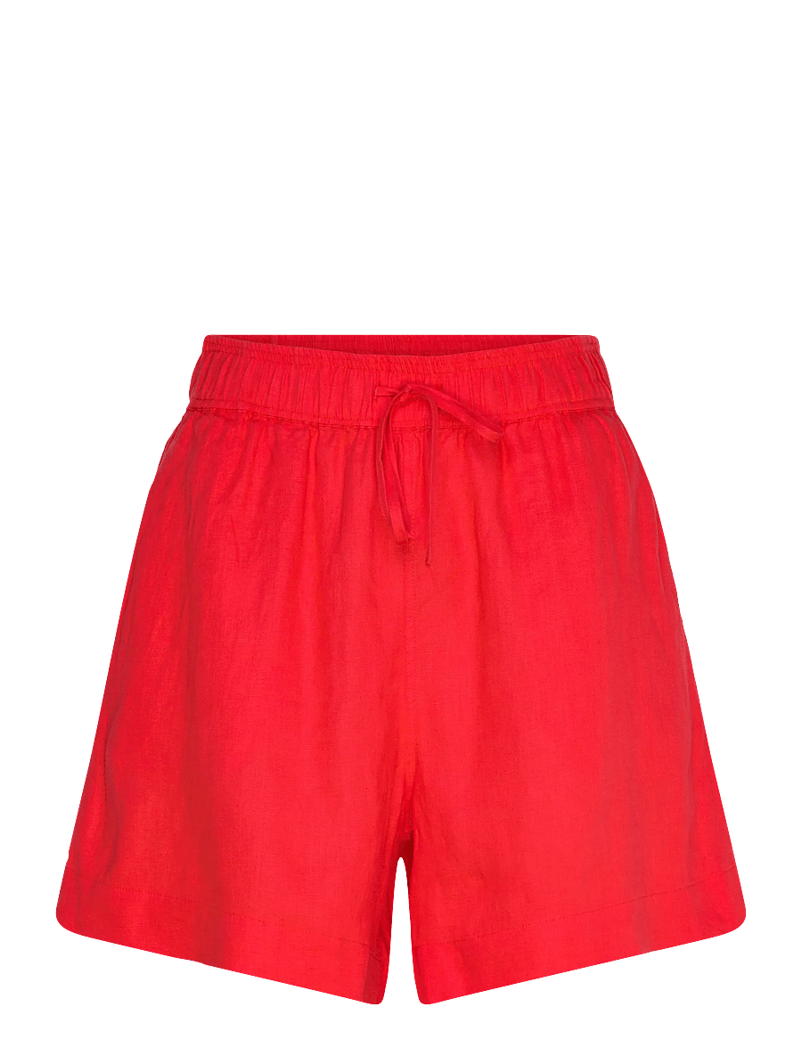 Twist & Tango - Melody Linen Shorts - hørshorts - poppy red - 1
