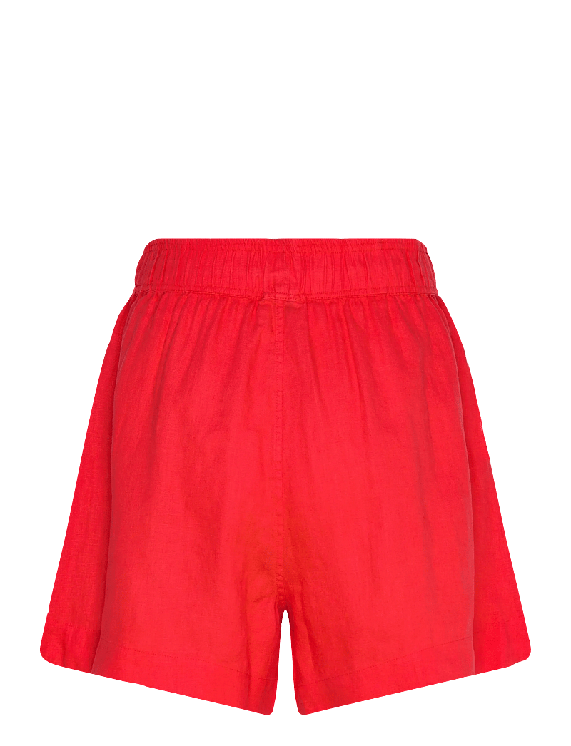 Twist & Tango - Melody Linen Shorts - hørshorts - poppy red - 2