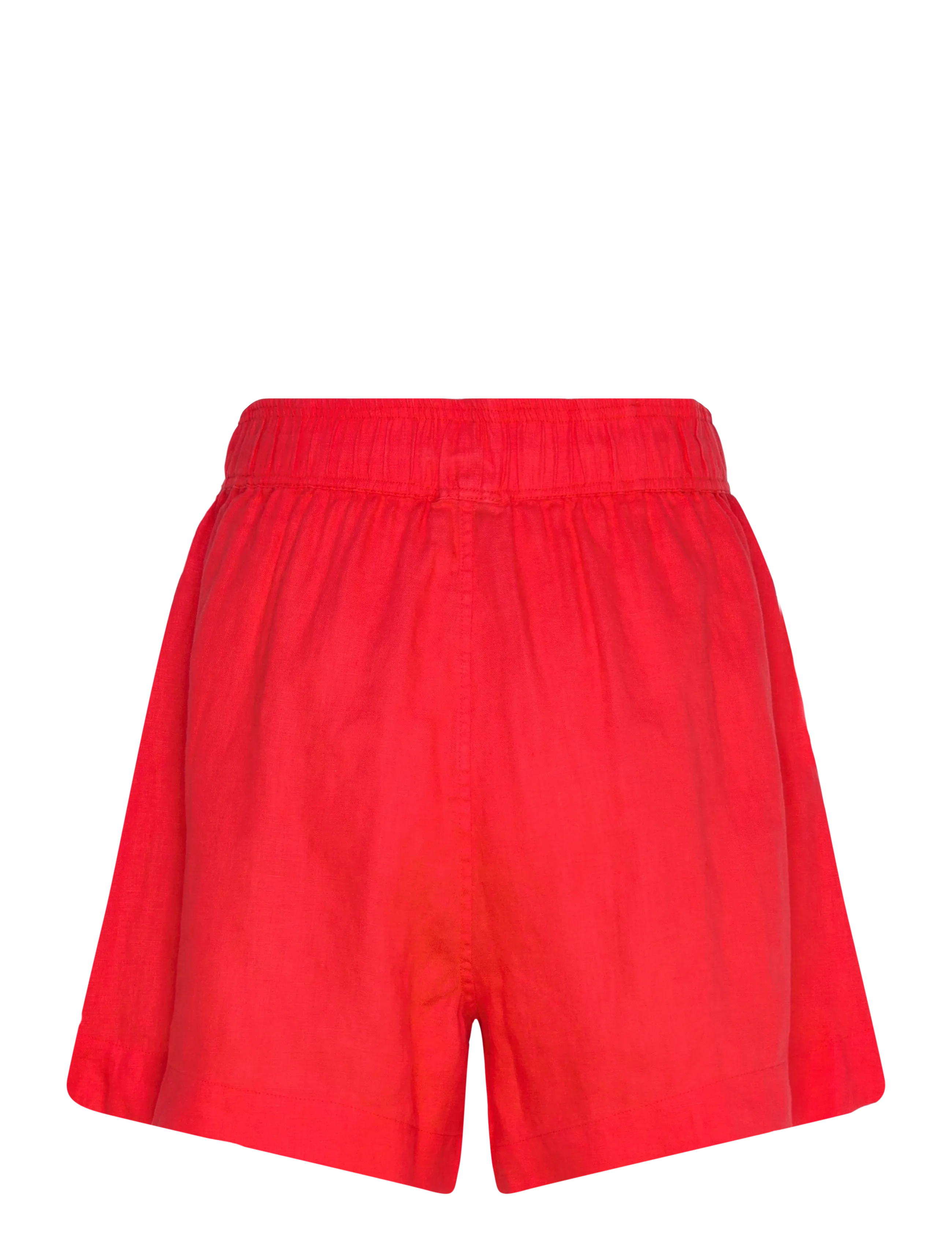 Twist & Tango - Melody Linen Shorts - linen shorts - poppy red - 2