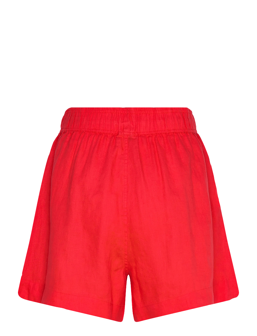 Twist & Tango - Melody Linen Shorts - hørshorts - poppy red - 2