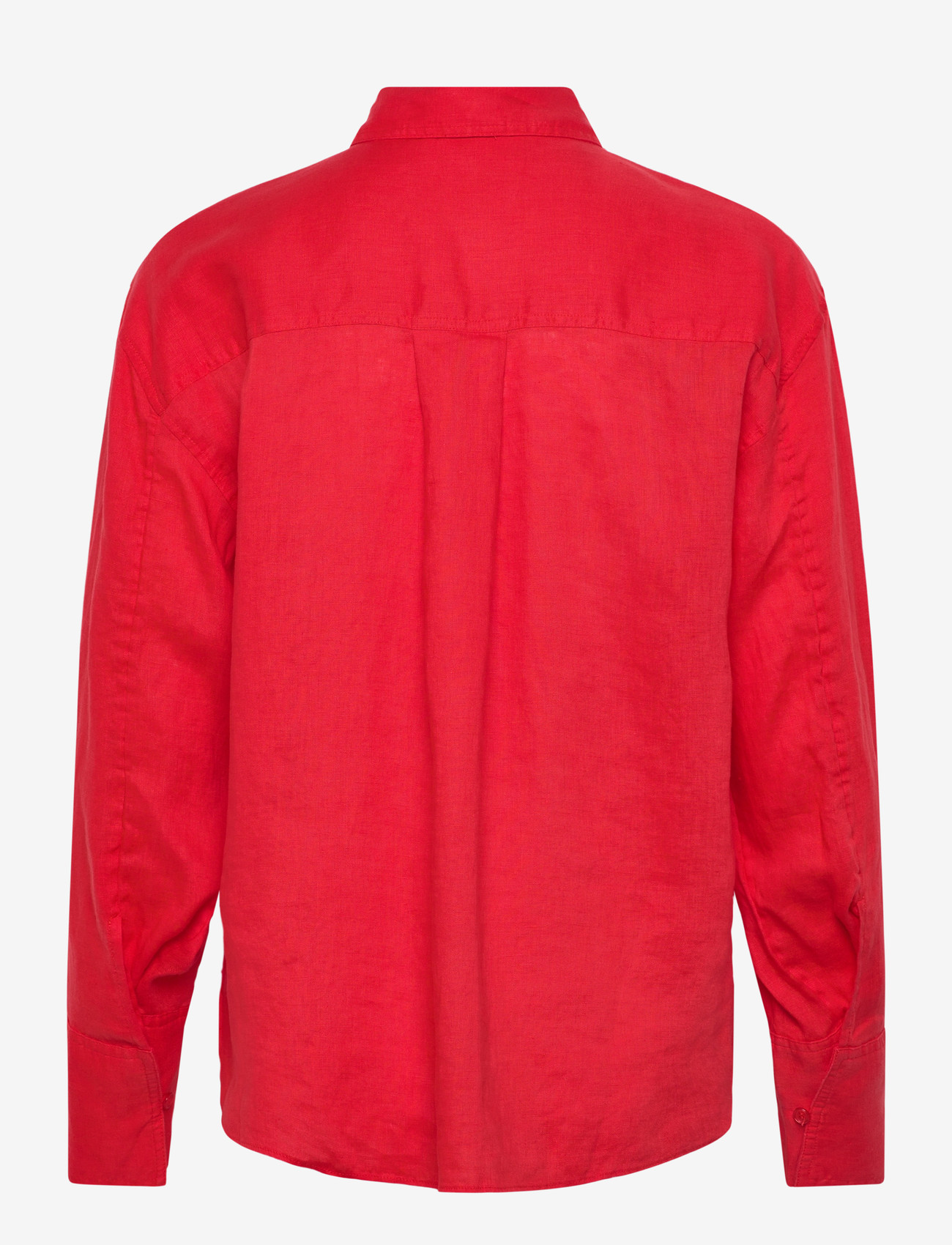 Twist & Tango - Evianna Linen Shirt - linased särgid - poppy red - 2