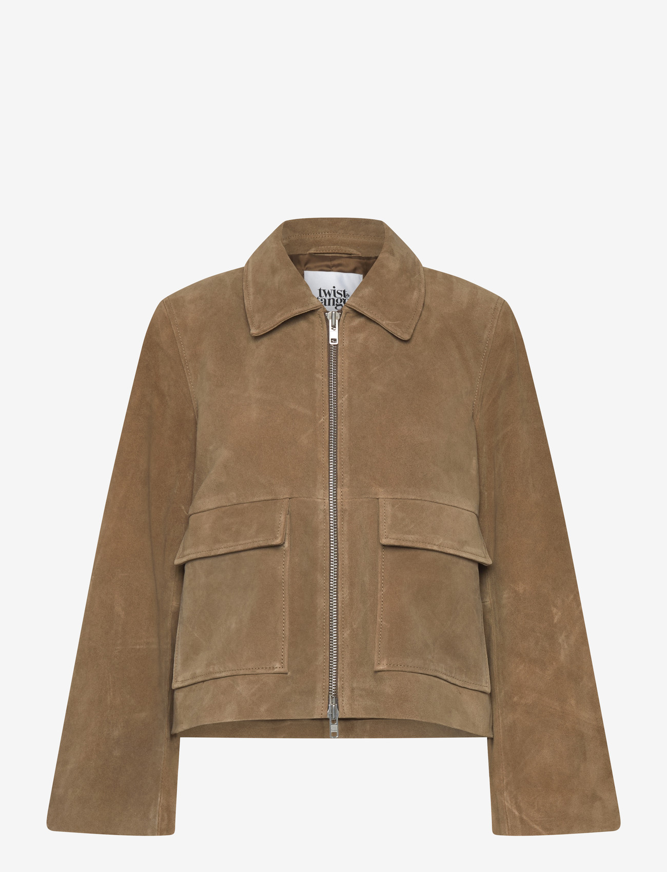 Twist & Tango - Minella Suede Jacket - kevadjoped - taupe - 0