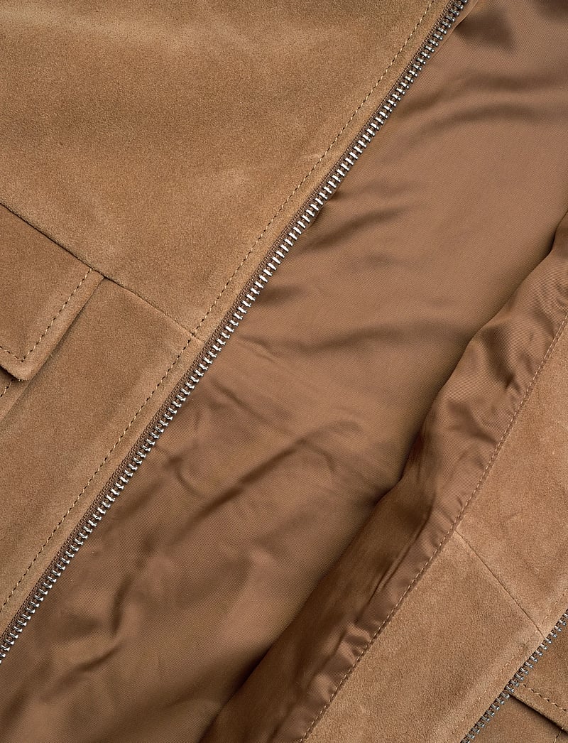 Twist & Tango - Minella Suede Jacket - frühlingsjacken - taupe - 5