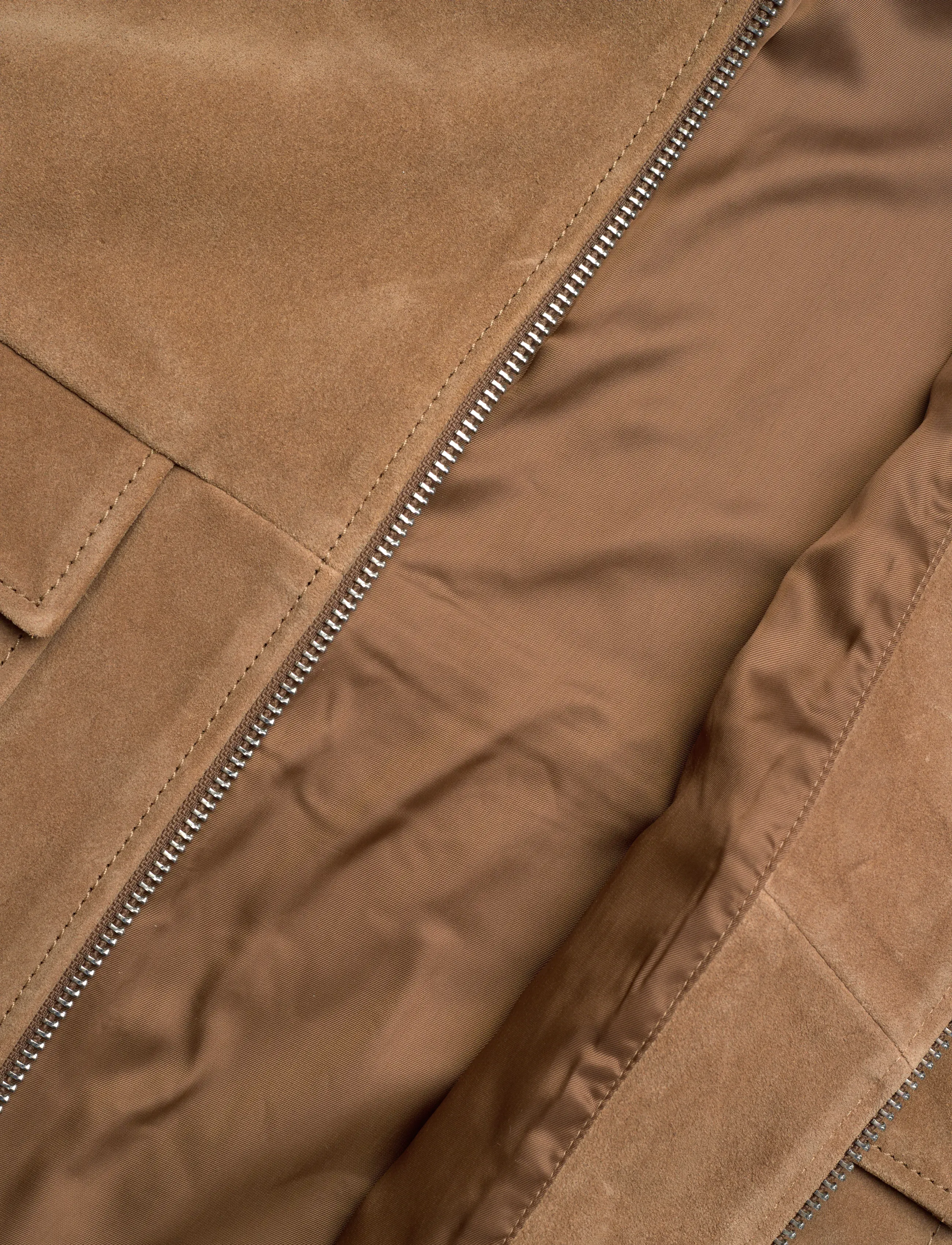 Twist & Tango - Minella Suede Jacket - frühlingsjacken - taupe - 5