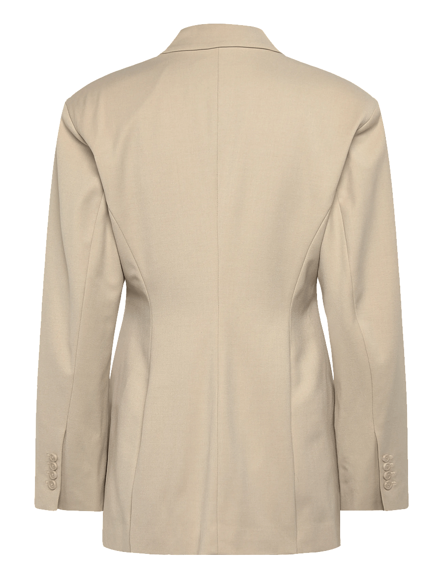 Twist & Tango - Naama Blazer - dobbeltradede blazere - lt beige mÉlange - 2