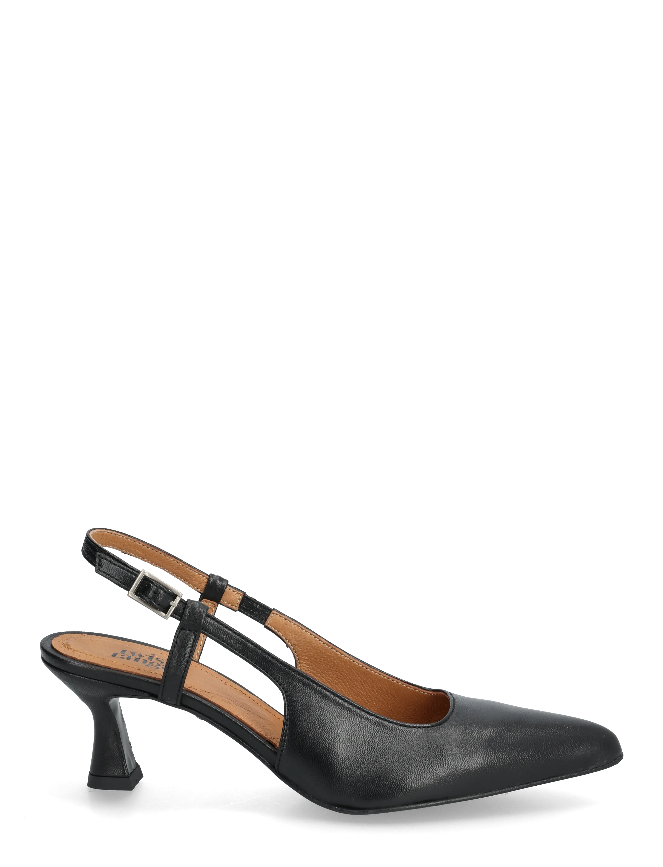 Twist & Tango - New York Slingback Heels - aukštakulnės basutės atviru kulnu - black - 1