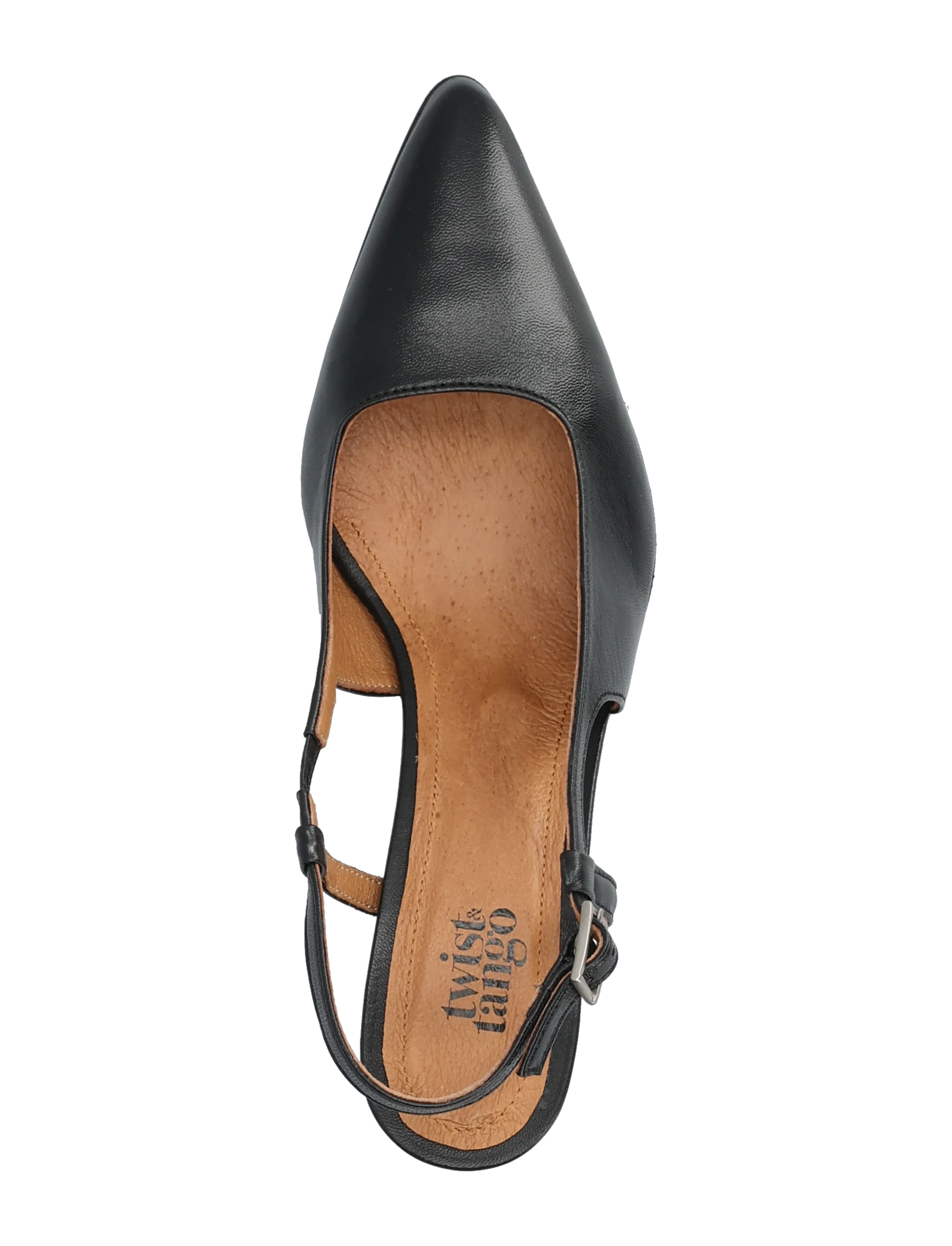 Twist & Tango - New York Slingback Heels - aukštakulnės basutės atviru kulnu - black - 3