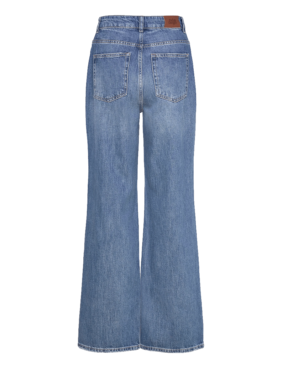 Twist & Tango - Cella Jeans - hosen mit weitem bein - deep blue wash - 2