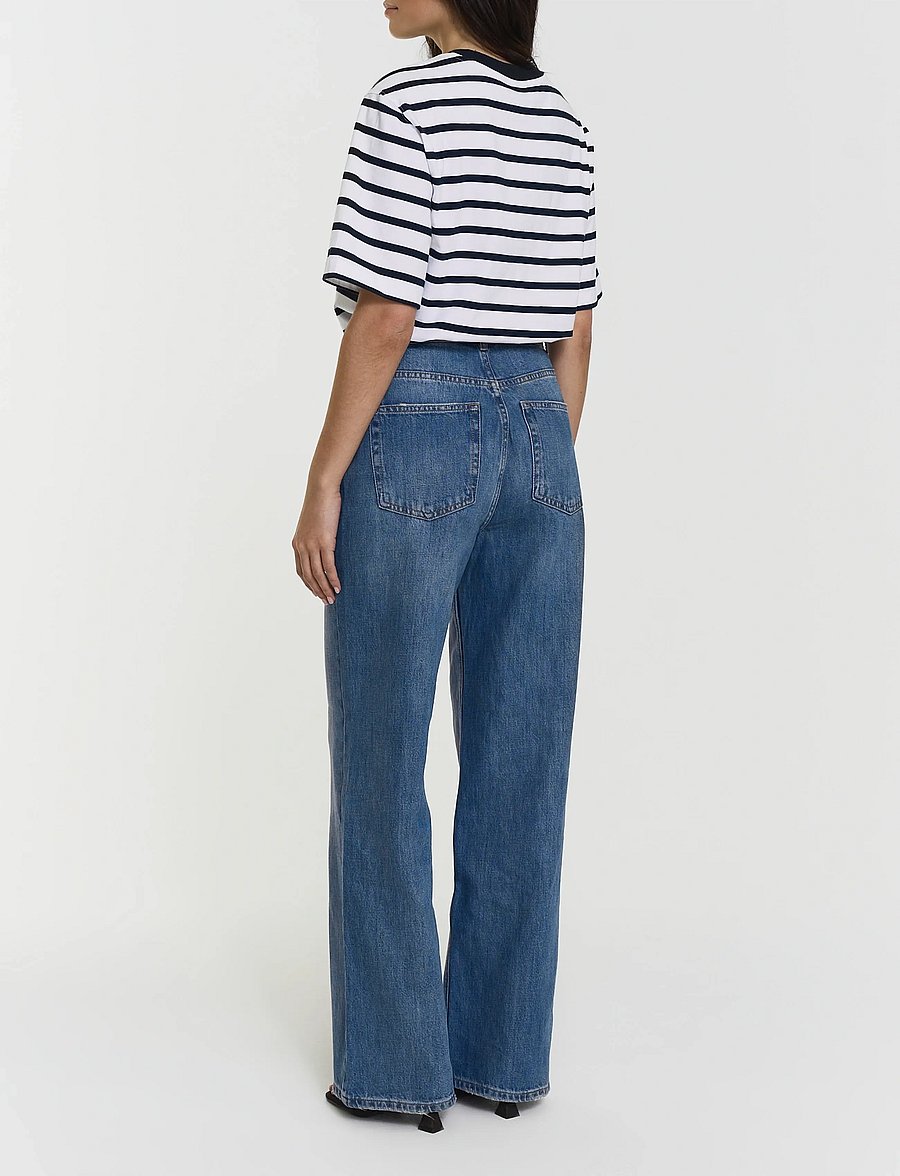 Twist & Tango - Cella Jeans - hosen mit weitem bein - deep blue wash - 4