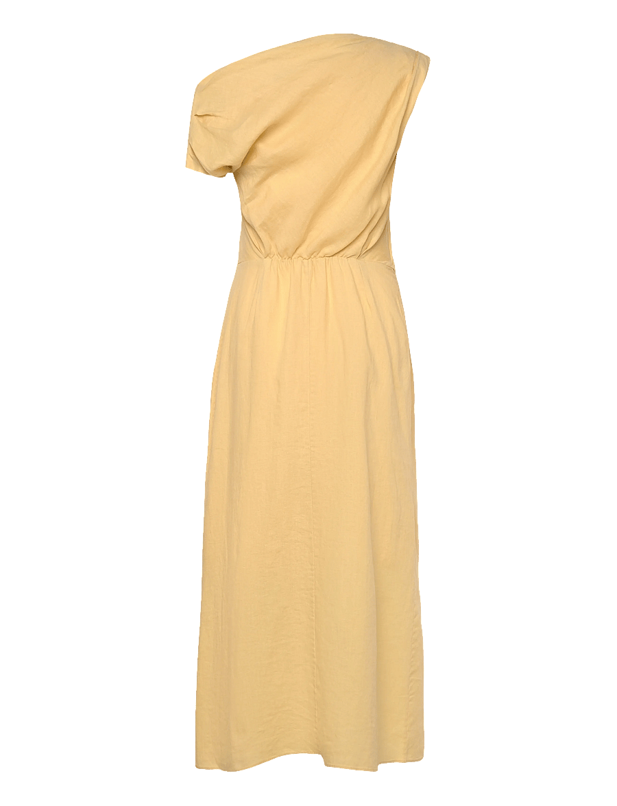 Twist & Tango - Reina Linen Dress - robes midi - butter yellow - 2