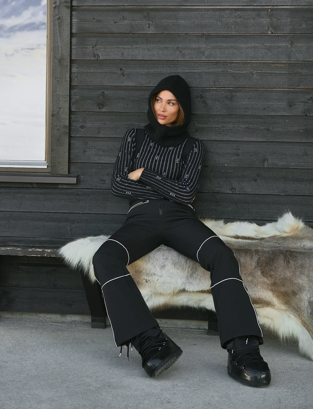 Twist & Tango - Val Thorens Logo LS Top - long-sleeved tops - graphic - 0