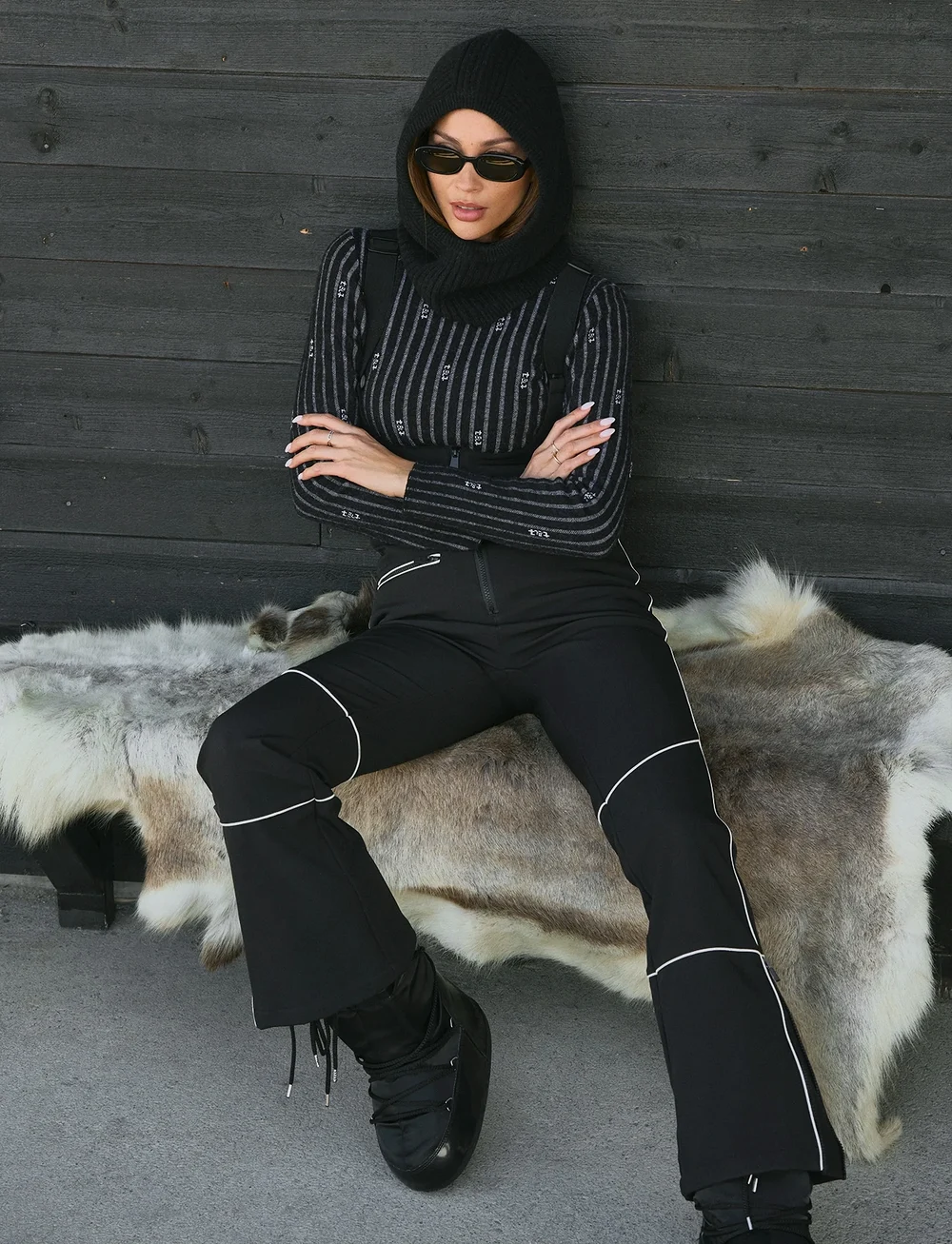 Twist & Tango - Val Thorens Logo LS Top - long-sleeved tops - graphic - 3