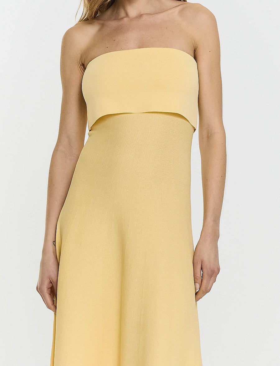 Twist & Tango - Clementina Midi Dress - midi kjoler - butter yellow - 3