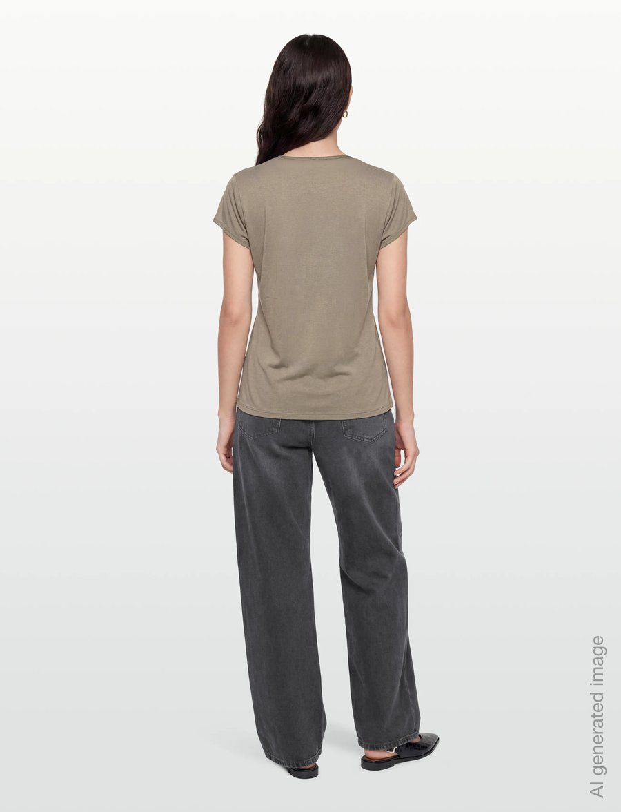 Twist & Tango - Kalani Top - t-shirts - khaki - 0