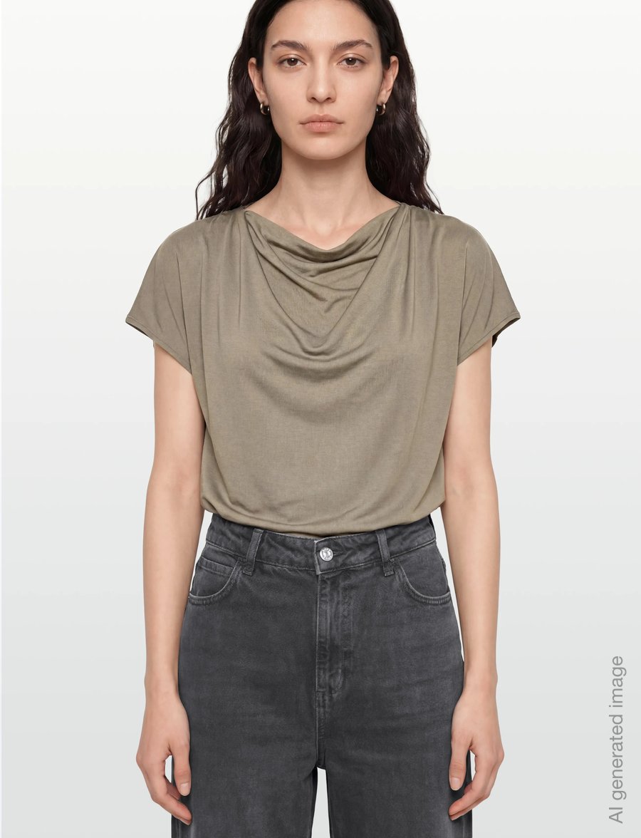 Twist & Tango - Kalani Top - t-shirts - khaki - 3