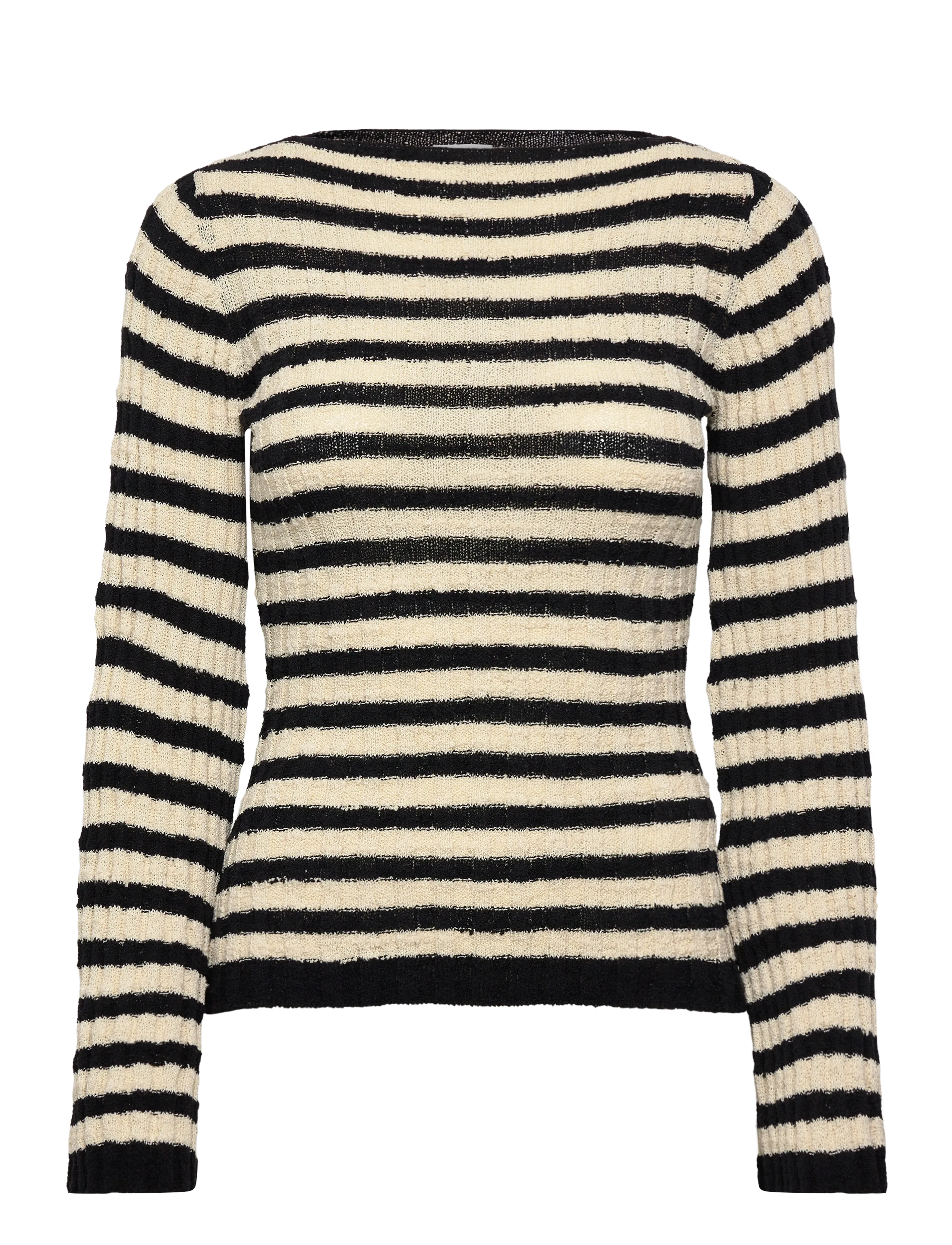 Twist & Tango Karlie Knitted Top - Transitional Layering - BLACK STRIPE / black