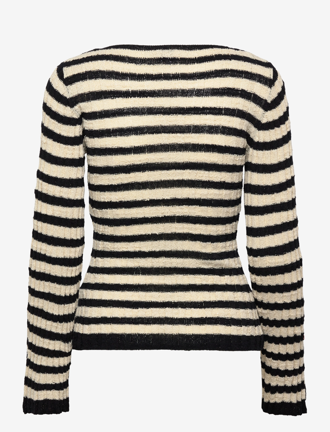 Twist & Tango - Karlie Knitted Top - langærmede toppe - black stripe - 2