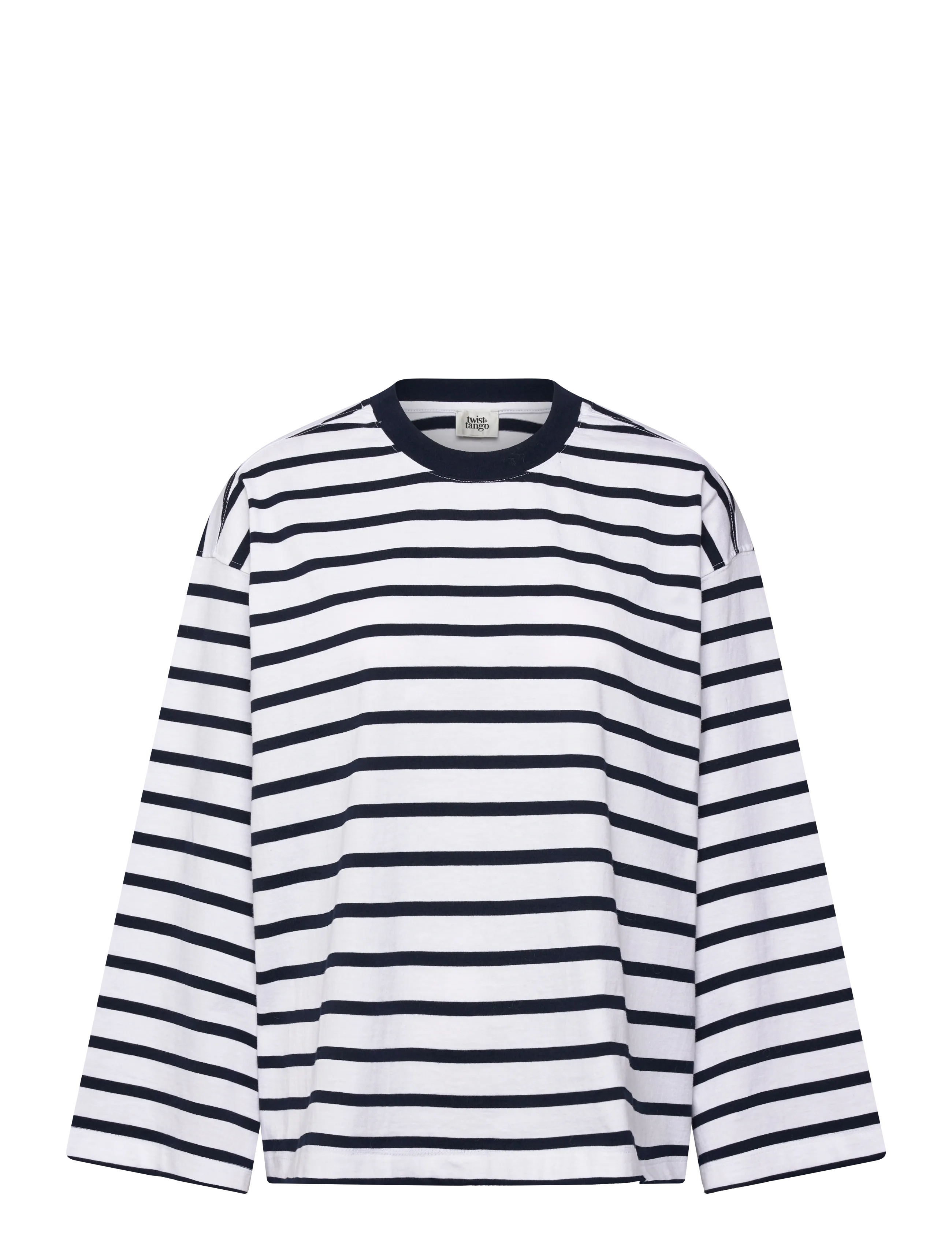 Twist & Tango Celeste LS Top - Kläder - NAVY WHITE STRIPE / navy