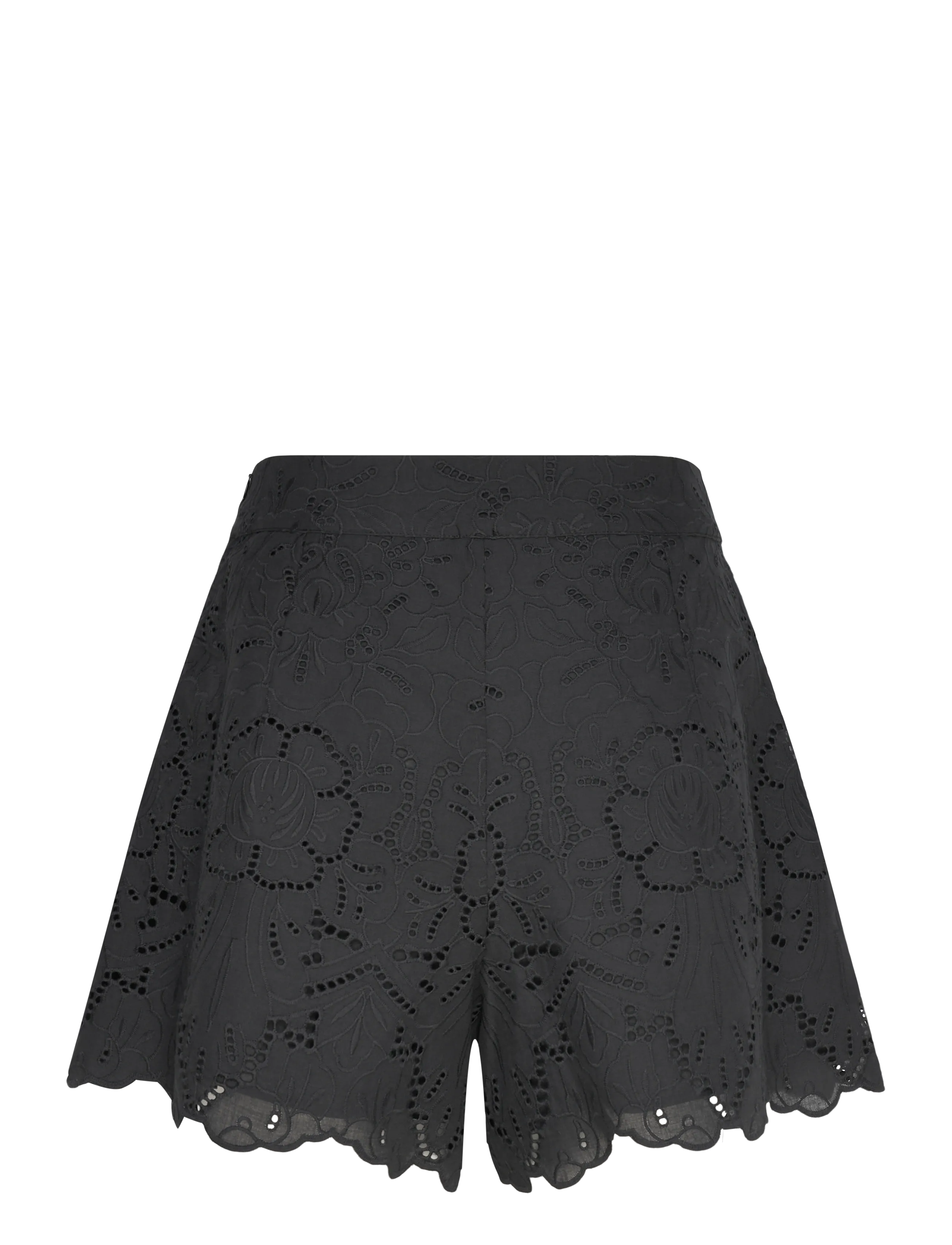 Twist & Tango - Meira Broderie Shorts - casual shorts - black - 2
