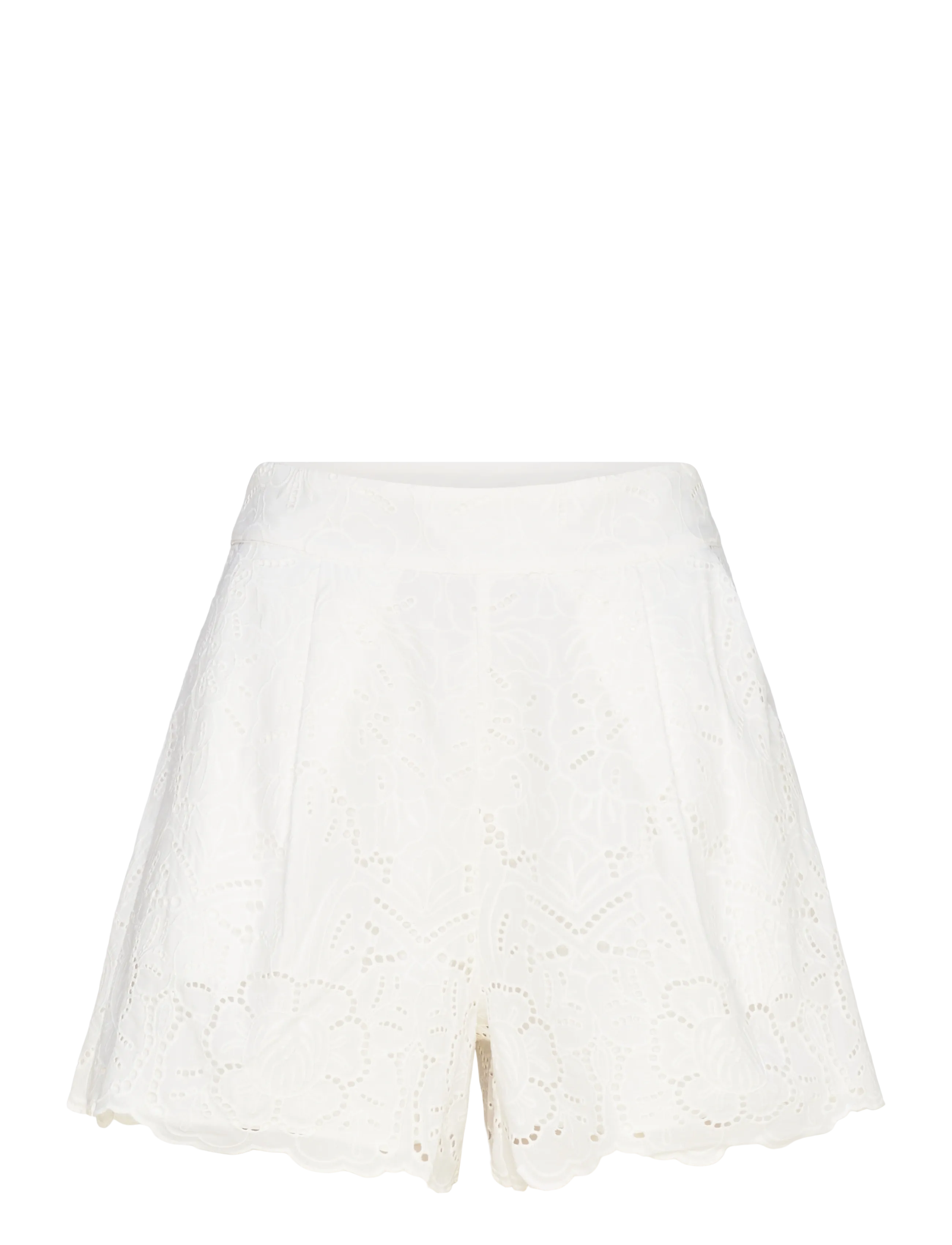 Twist & Tango Meira Broderie Shorts - Clothing - WHITE / white