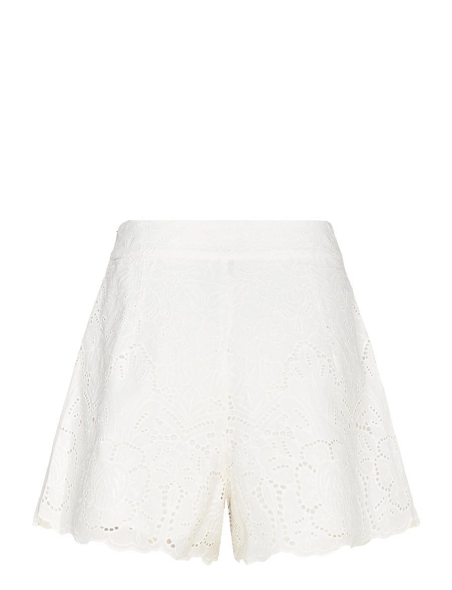 Twist & Tango - Meira Broderie Shorts - freizeitshorts - white - 2