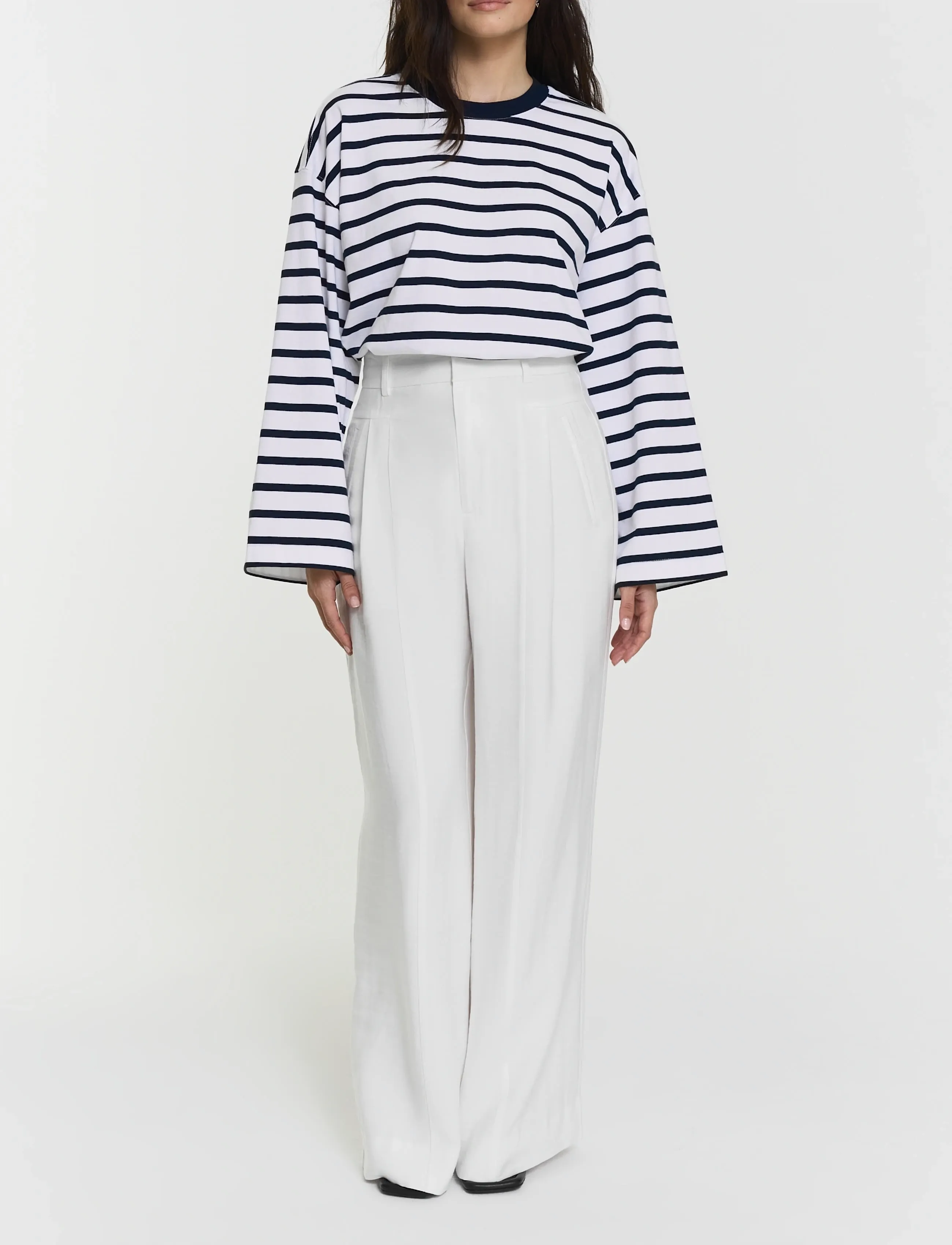 Twist & Tango Lilia Trousers, 38, White, Bukser > Brede Ben, Dame