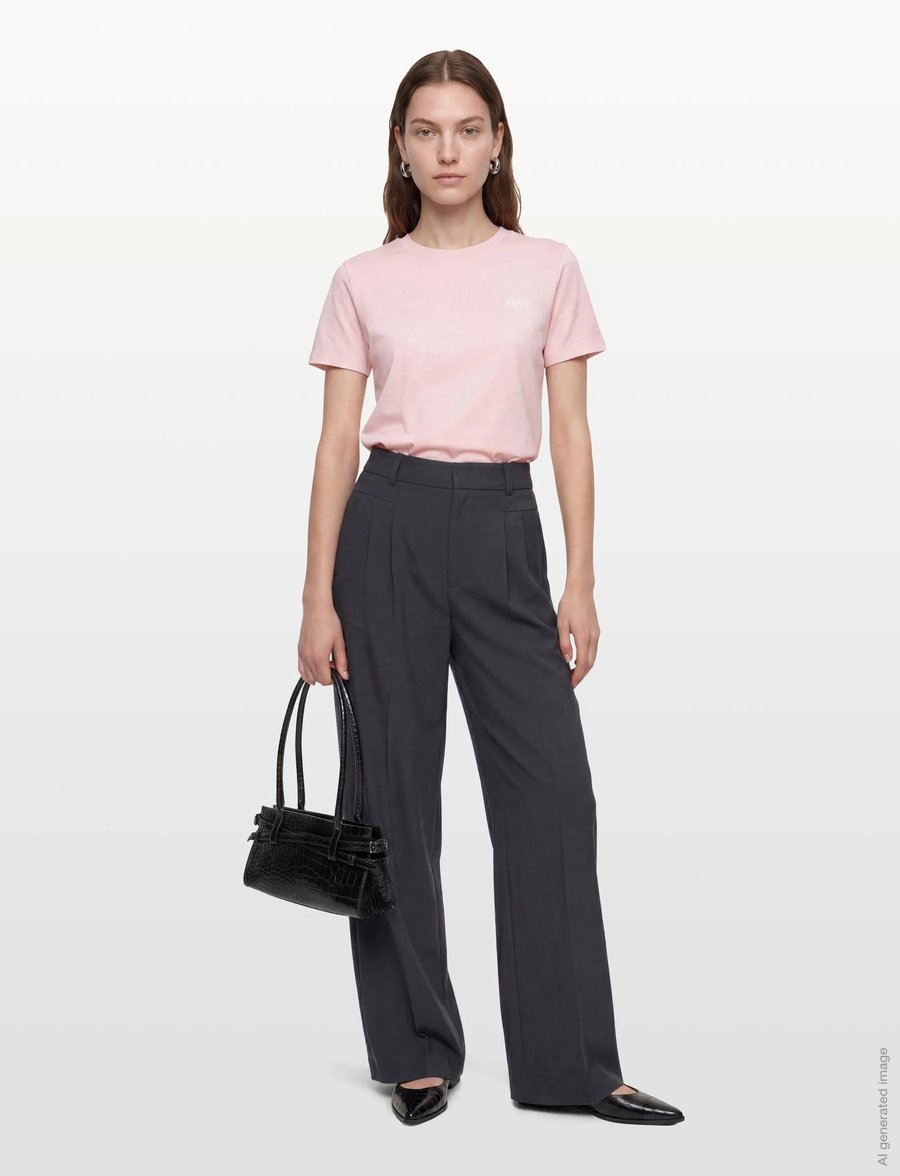 Twist & Tango - Lilia Trousers - wijde broeken - navy - 0