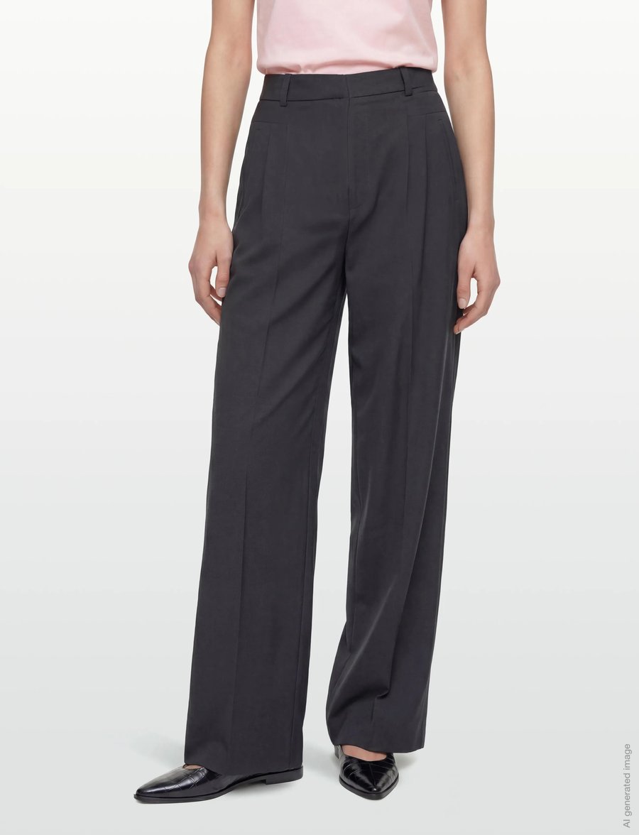 Twist & Tango - Lilia Trousers - wijde broeken - navy - 3