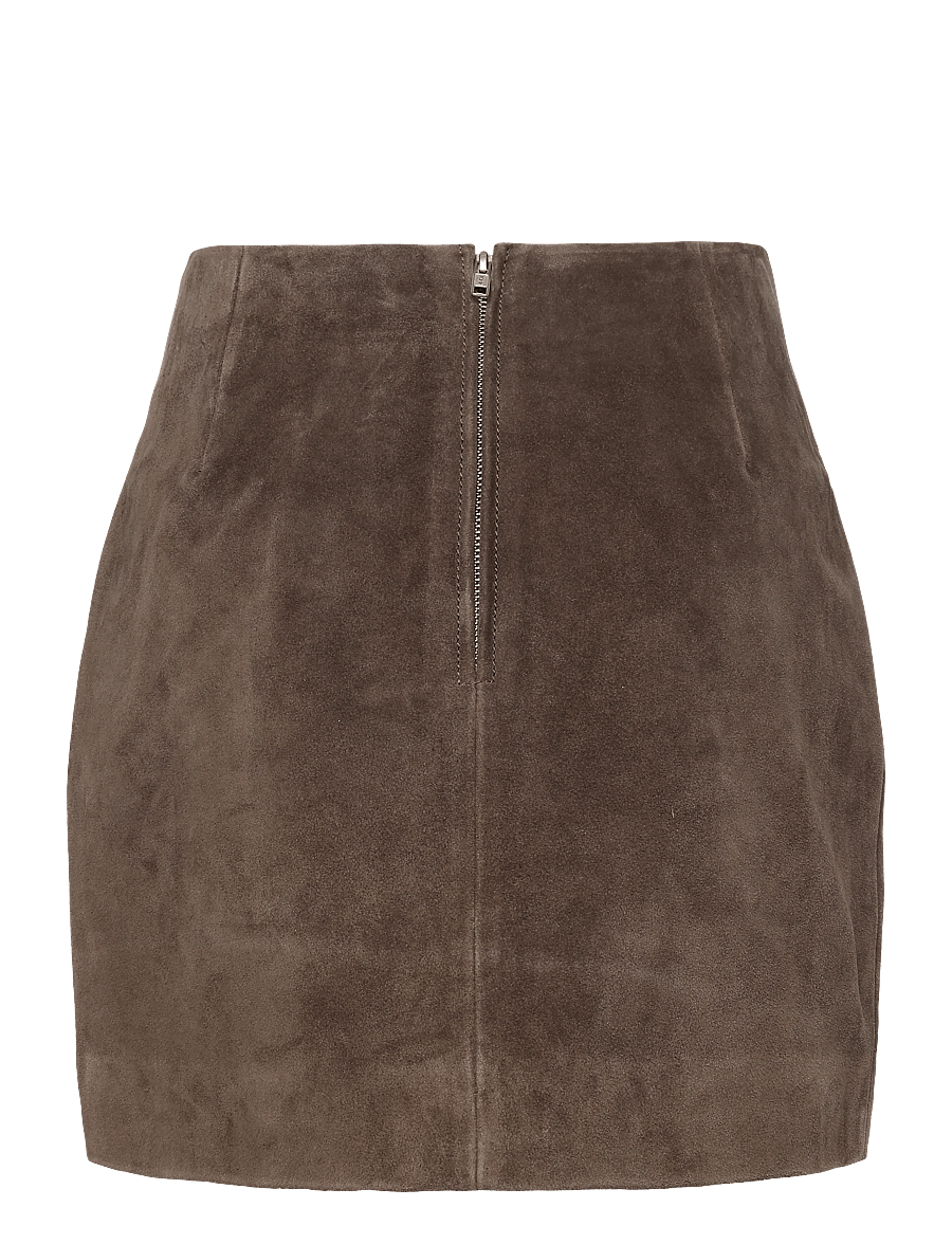 Twist & Tango - Hollow Suede Skirt - kurze röcke - mocha brown - 2