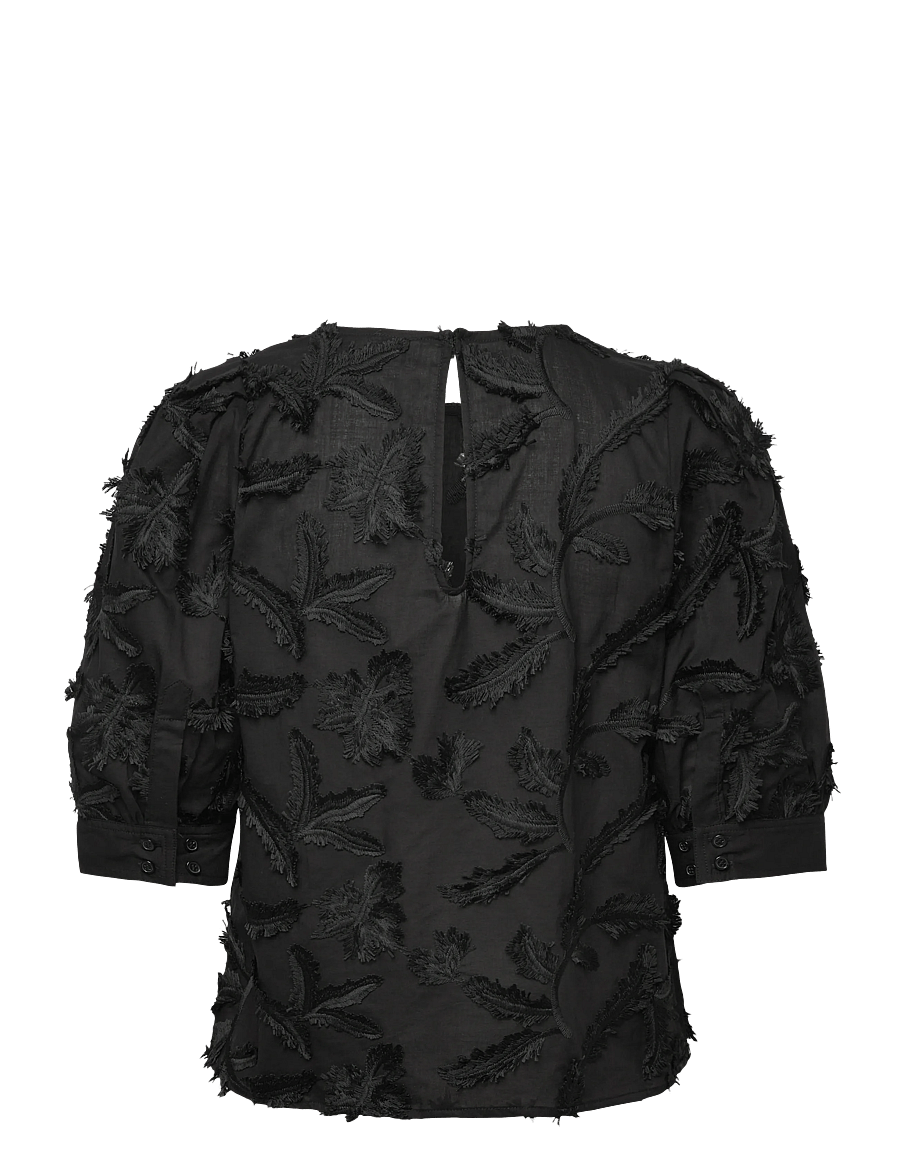 Twist & Tango - Marla Blouse - lyhythihaiset puserot - black - 2