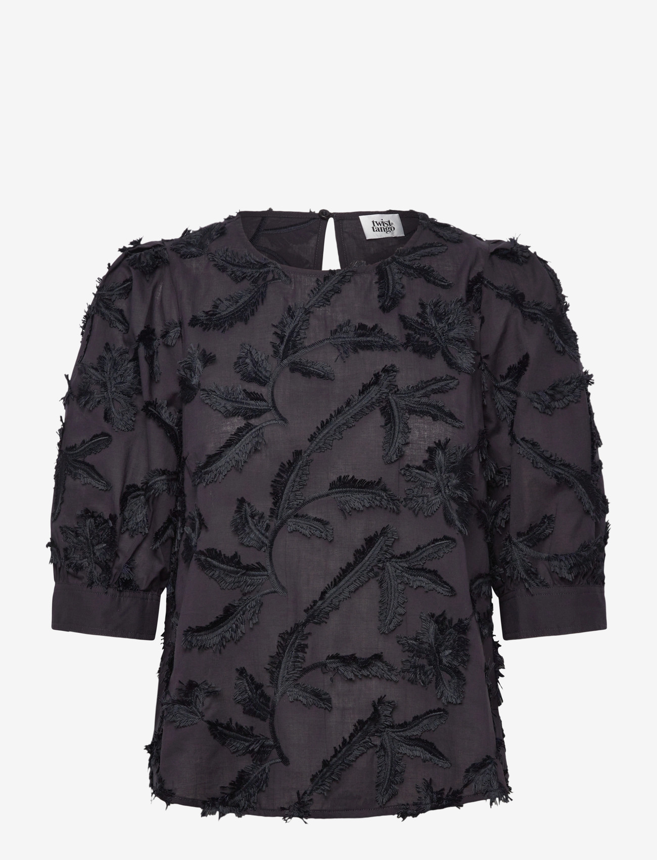 Twist & Tango - Marla Blouse - short-sleeved blouses - navy - 0