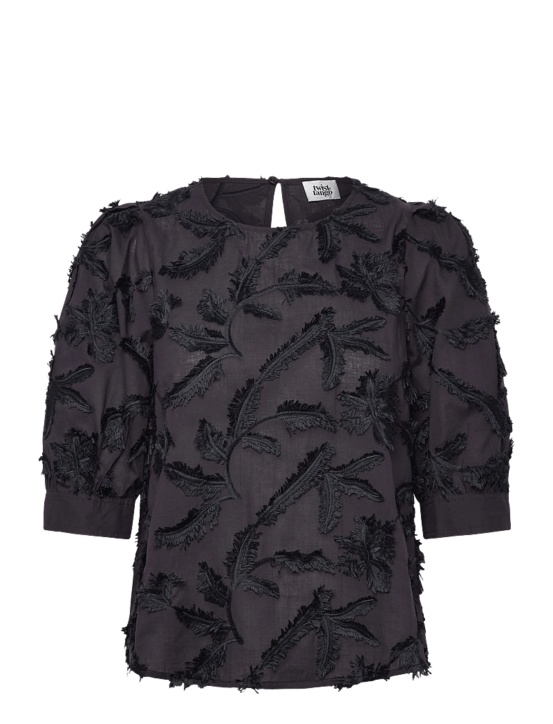 Twist & Tango - Marla Blouse - short-sleeved blouses - navy - 0