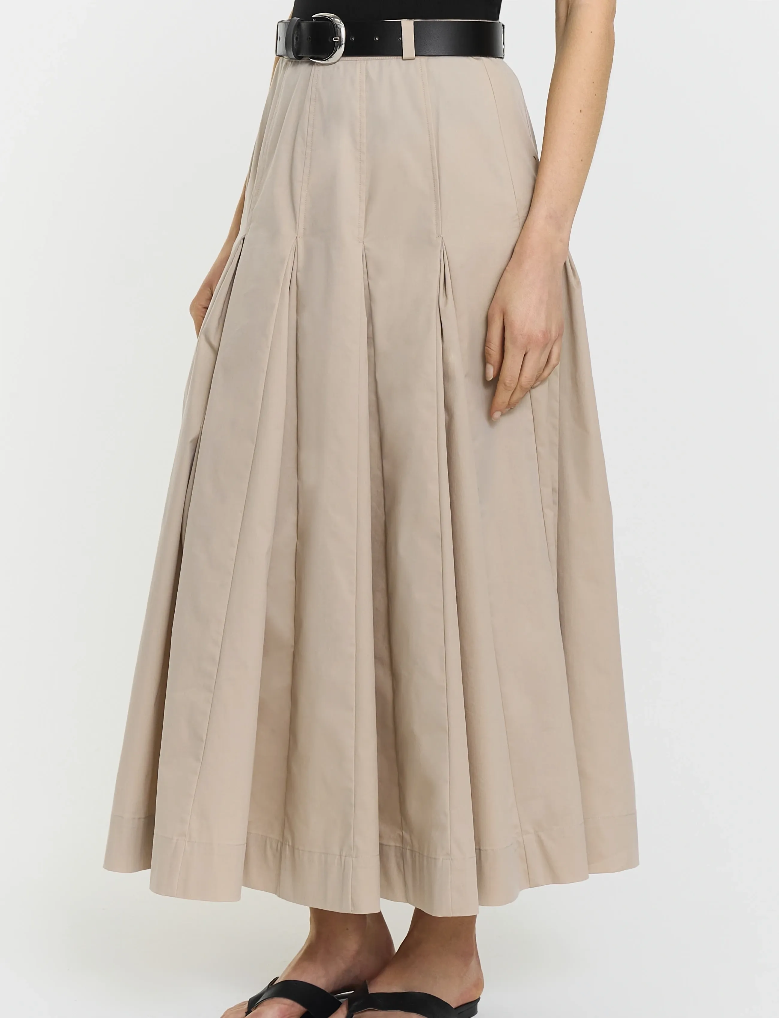 Twist & Tango - Dine Skirt - plisserade kjolar - beige - 3