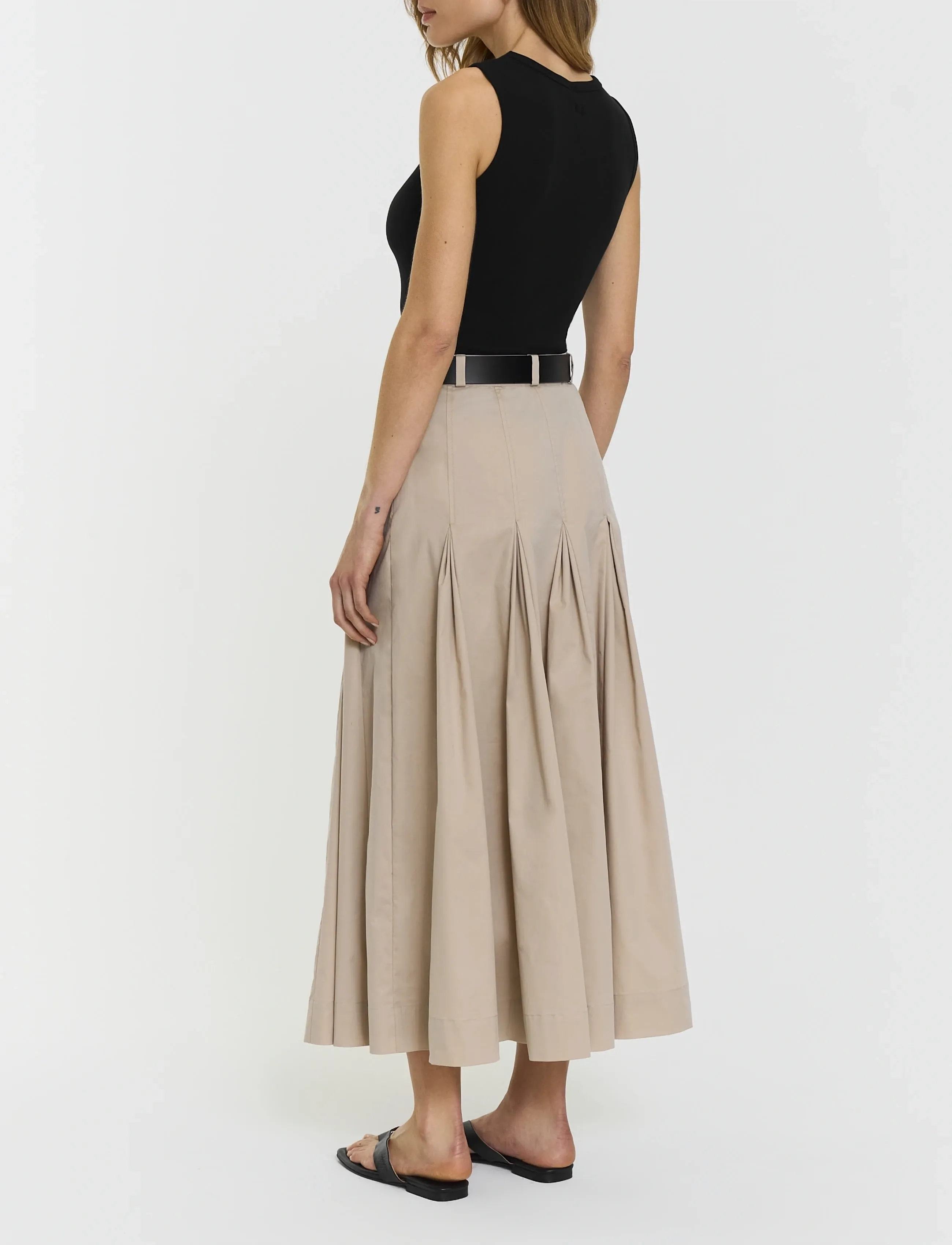 Twist & Tango - Dine Skirt - faltenröcke - beige - 4