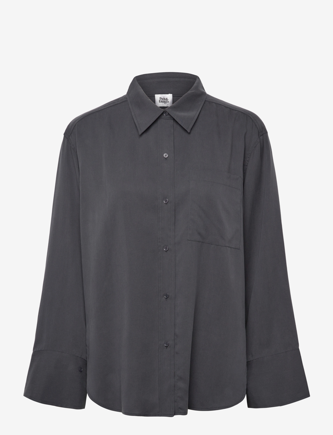 Twist & Tango - Kiara Fluid Shirt - pikkade varrukatega särgid - future dusk - 1