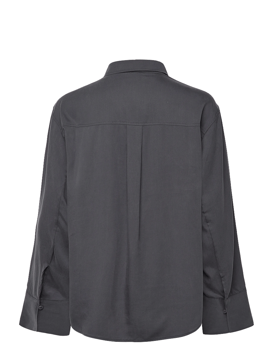 Twist & Tango - Kiara Fluid Shirt - langærmede skjorter - future dusk - 2