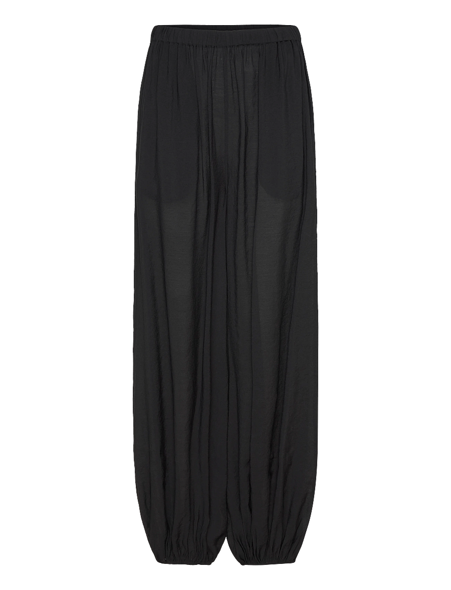 Twist & Tango - Eima Trousers - hosen mit weitem bein - black - 1