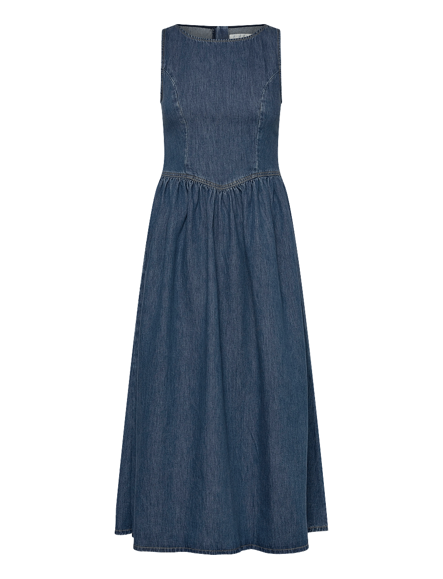 Twist & Tango - Raana Denim Dress - jeanskleider - deep blue wash - 0