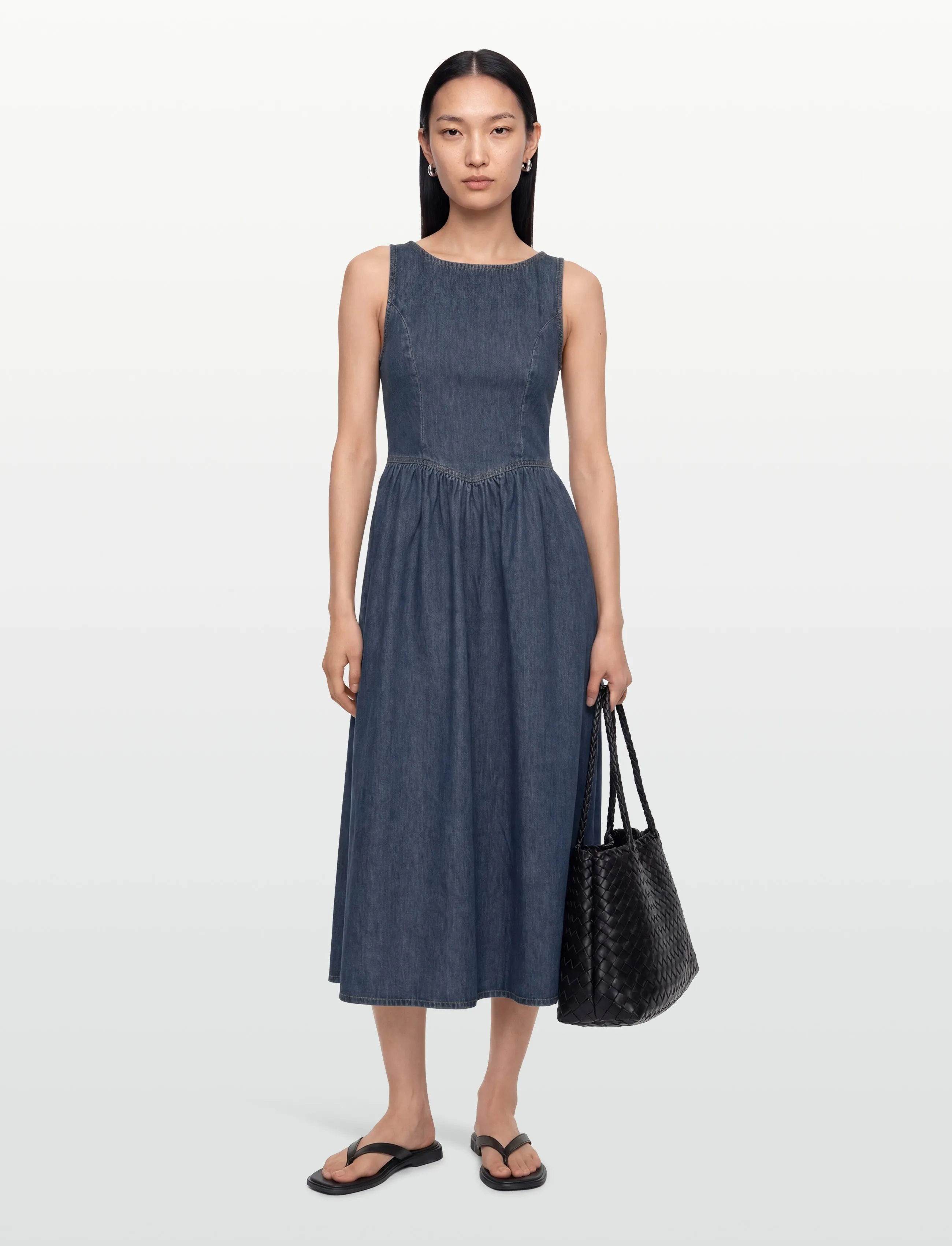 Twist & Tango Raana Denim Dress - Klänningar - DEEP BLUE WASH / blue