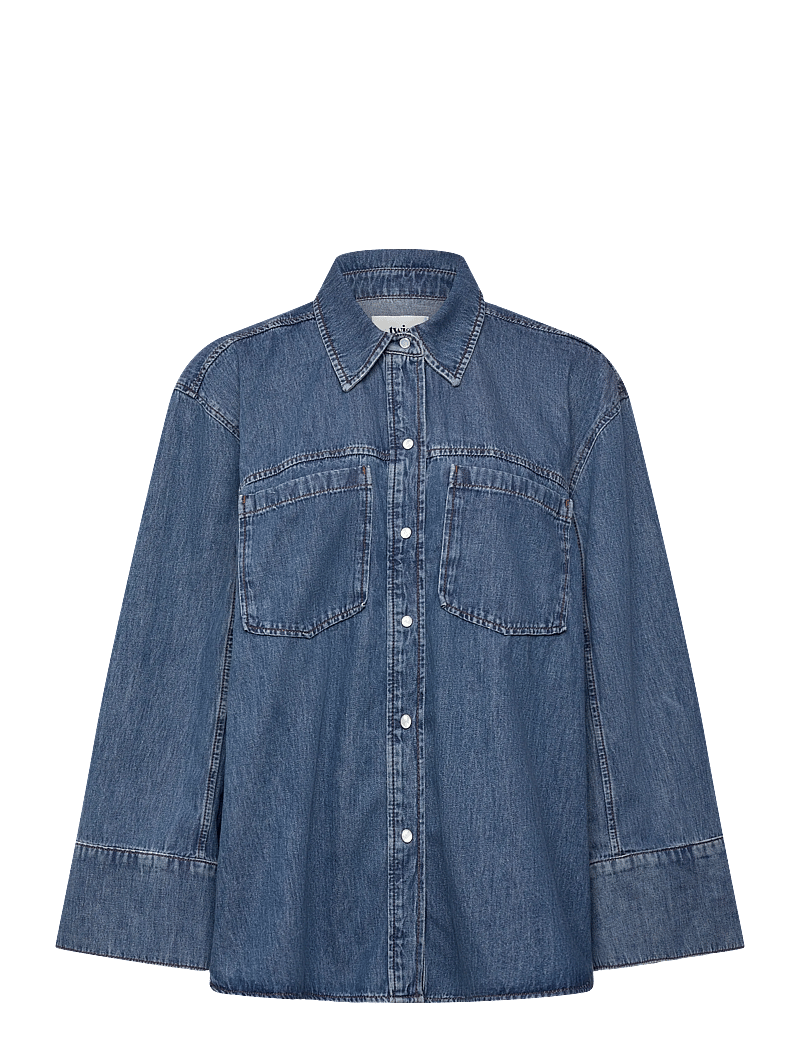Twist & Tango - Shari Denim Shirt - teksasärgid - deep blue wash - 0