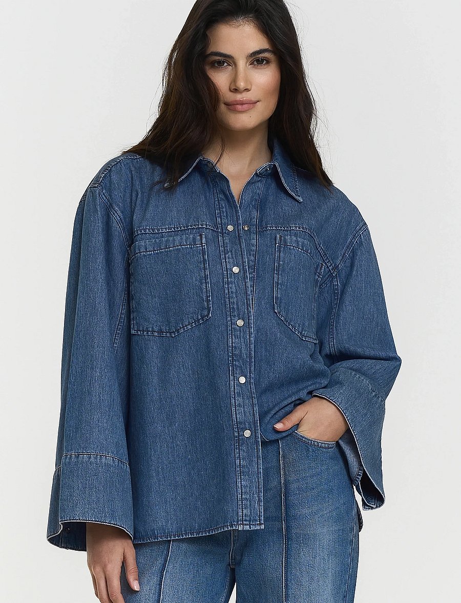 Twist & Tango - Shari Denim Shirt - jeanshemden - deep blue wash - 3