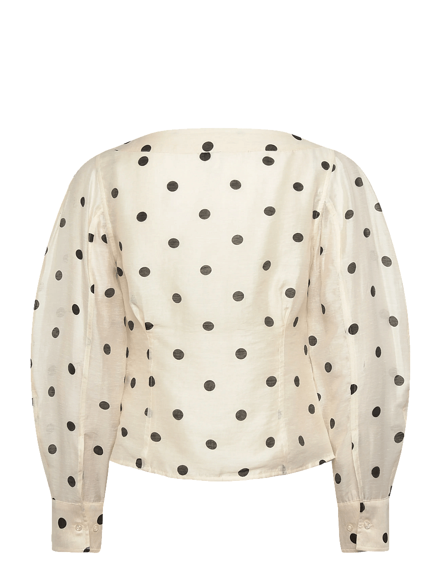 Twist & Tango - Maika Blouse - blūzes ar garām piedurknēm - dot print - 2