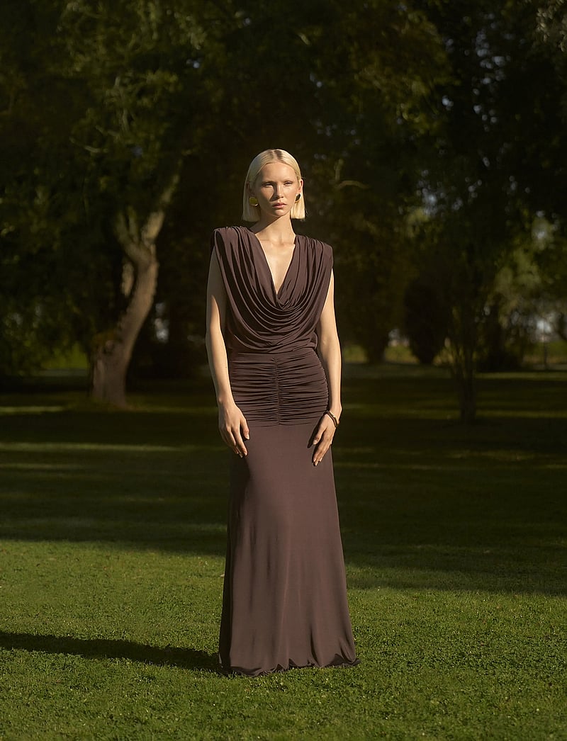 Twist & Tango - Jonquil Dress - maxi kjoler - coffee - 0