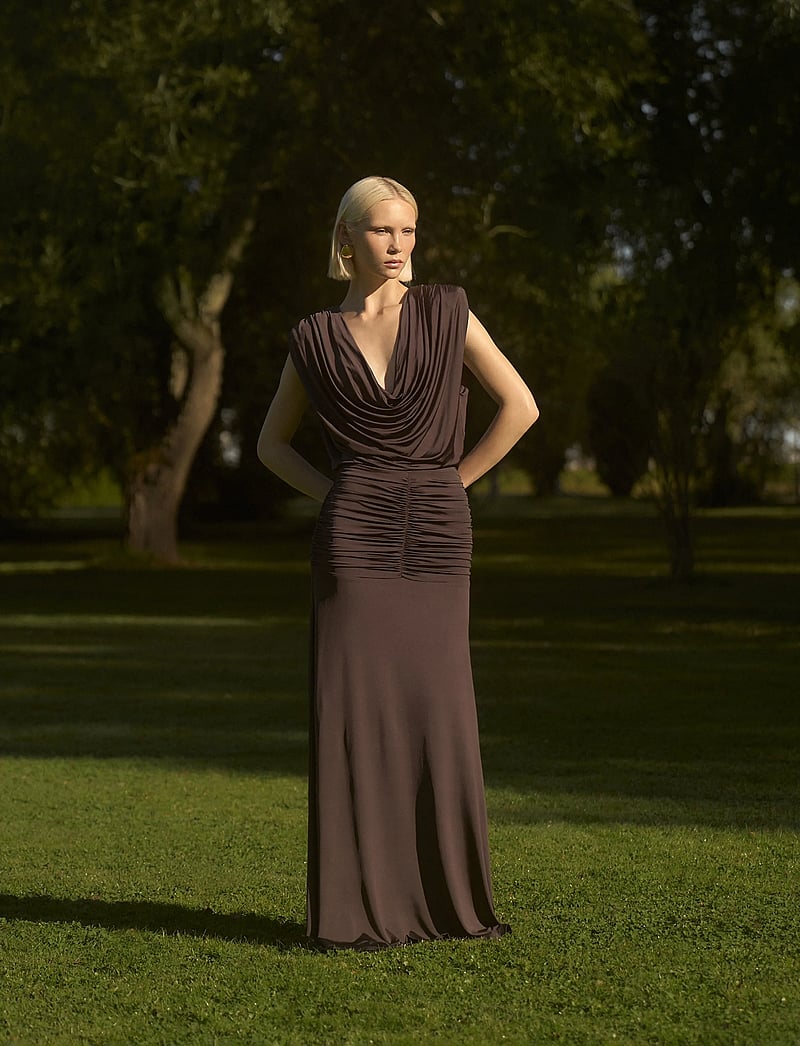 Twist & Tango - Jonquil Dress - maxi kjoler - coffee - 3