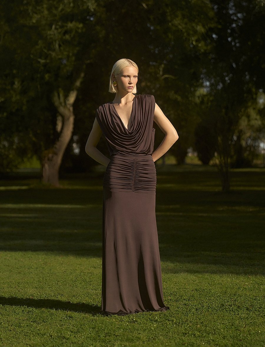 Twist & Tango - Jonquil Dress - maxi kjólar - coffee - 3
