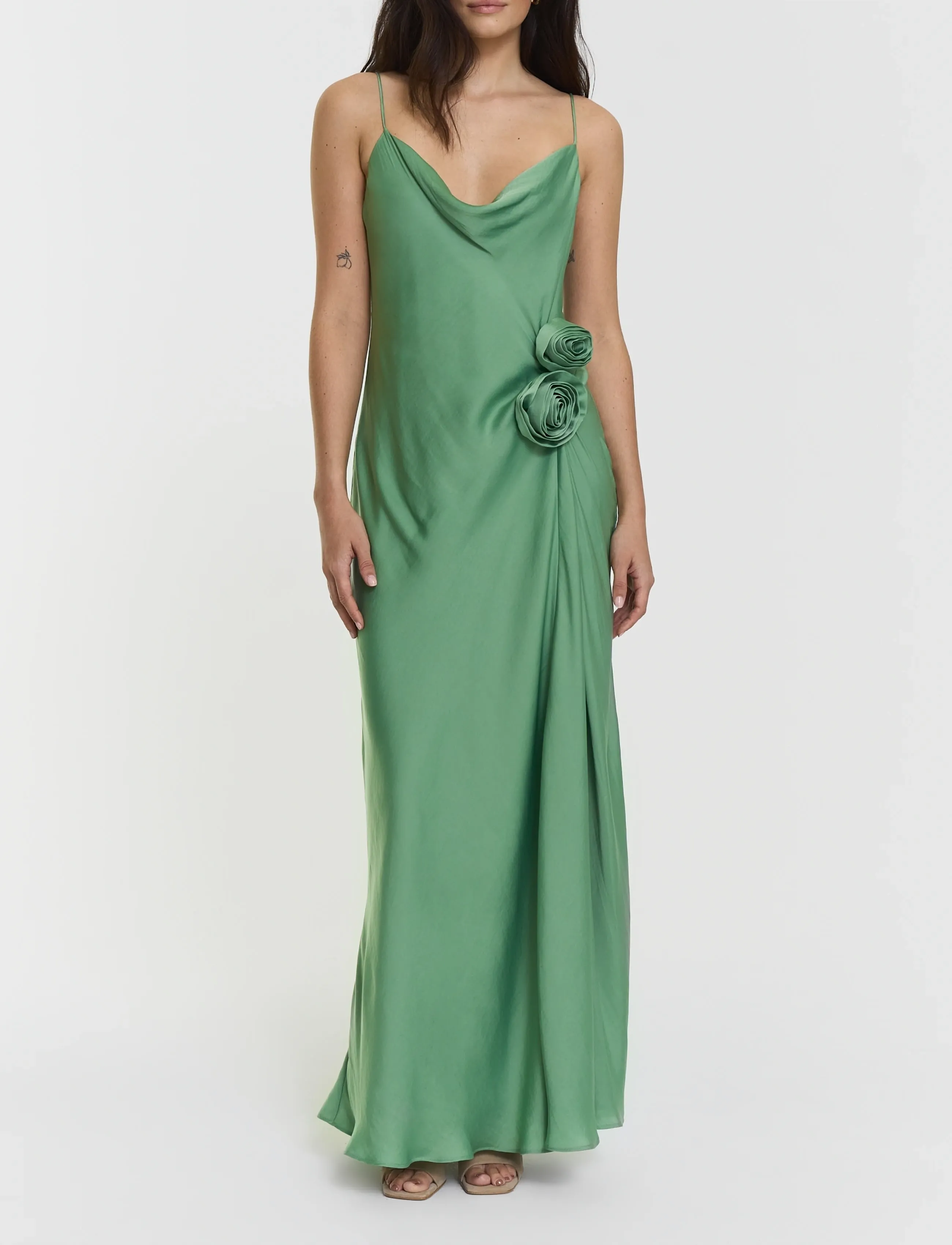 Twist & Tango Lojsan Dress - Kjoler - JADE GREEN / green