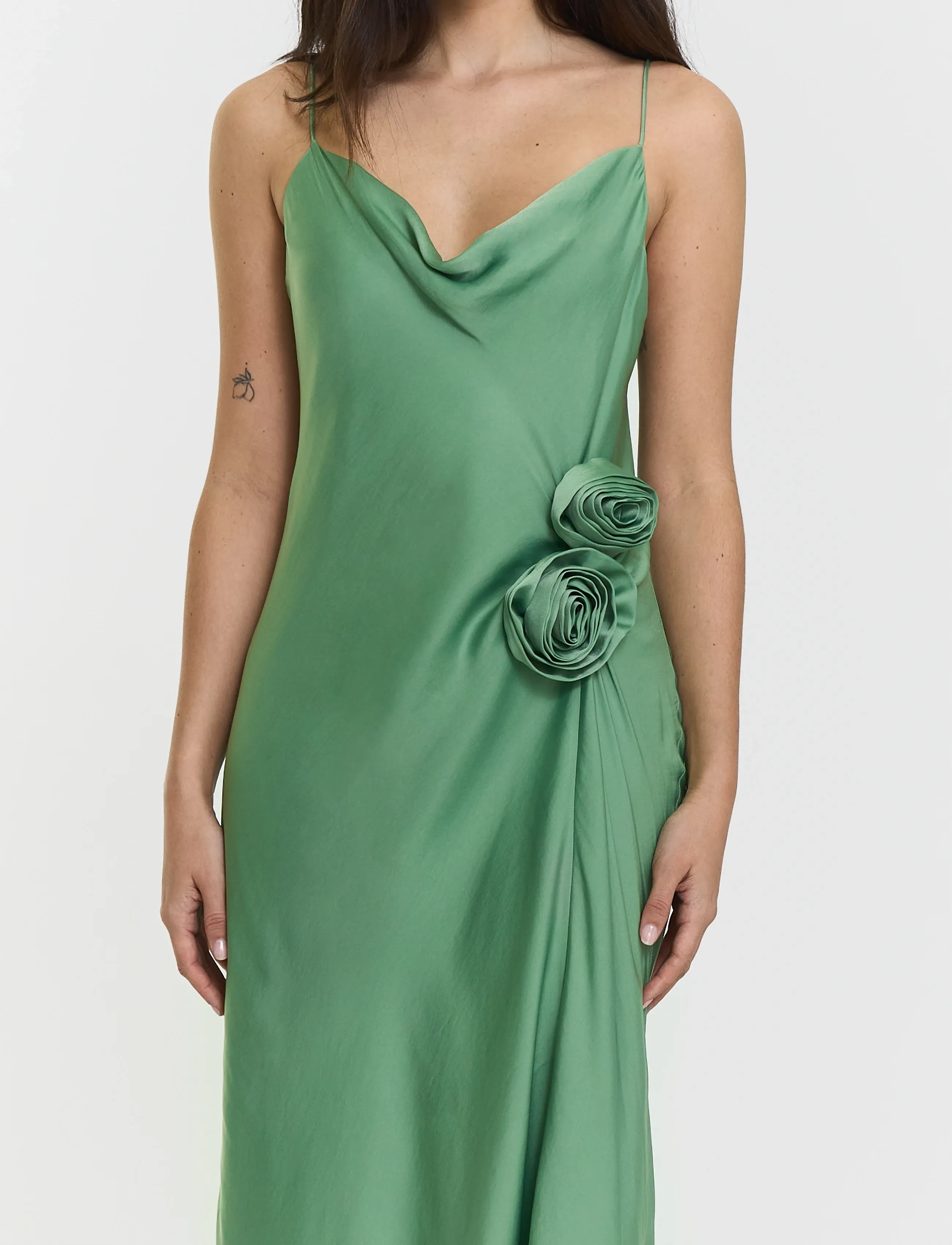 Twist & Tango - Lojsan Dress - vakarkleitas - jade green - 3